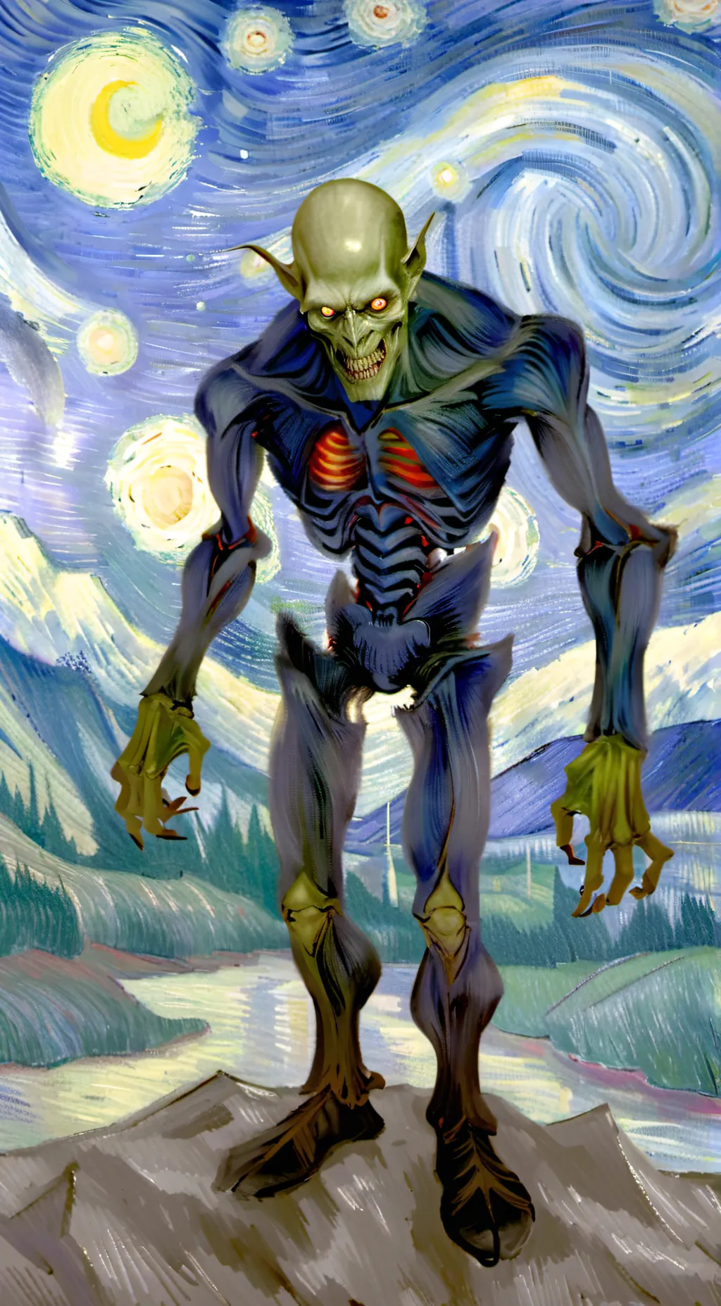 ai character: Envy background