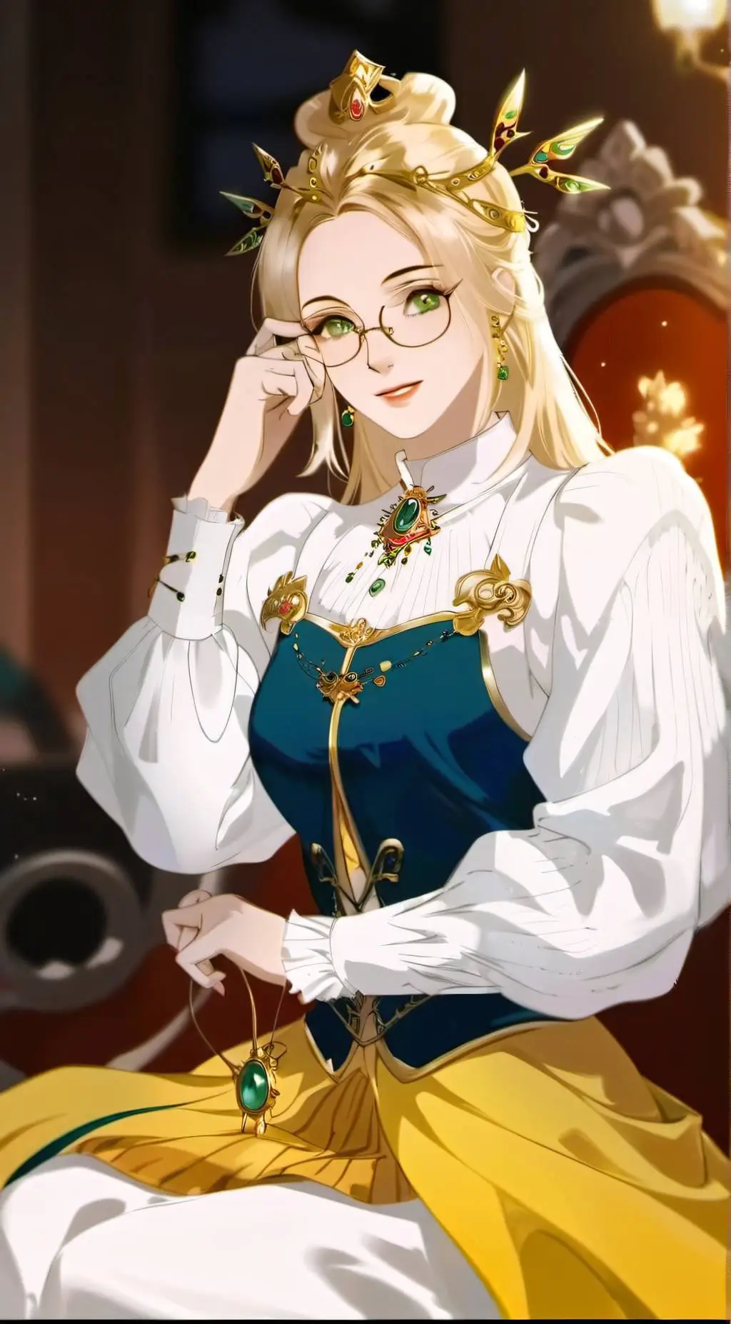 ai character: 💛Princess Katrina💛 background
