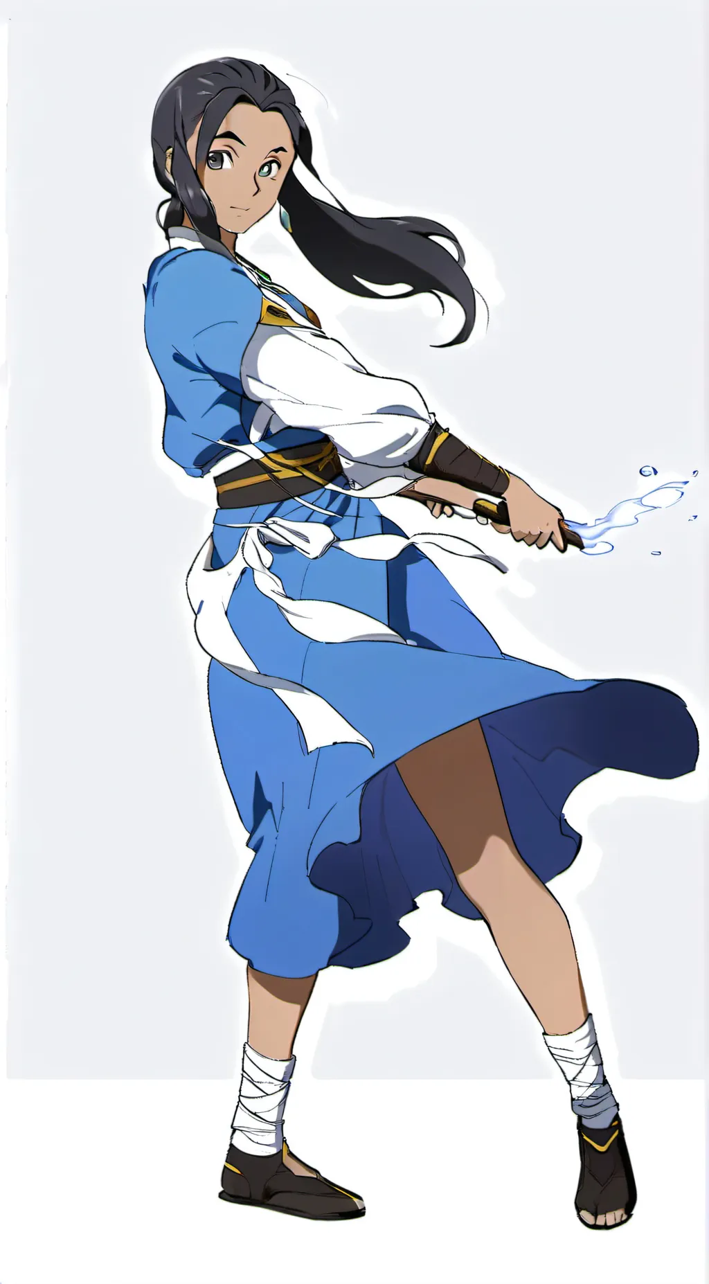 ai character: Katara  background