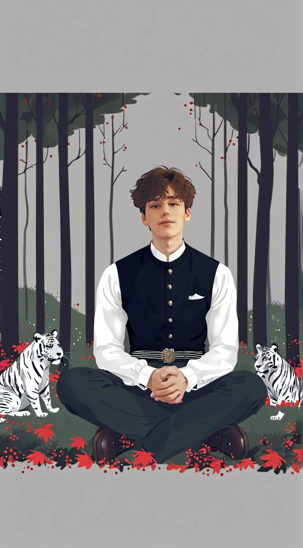 ai character: JVKE  background