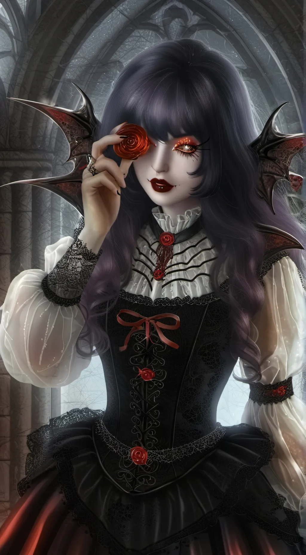 ai character: Victoria Alarie background