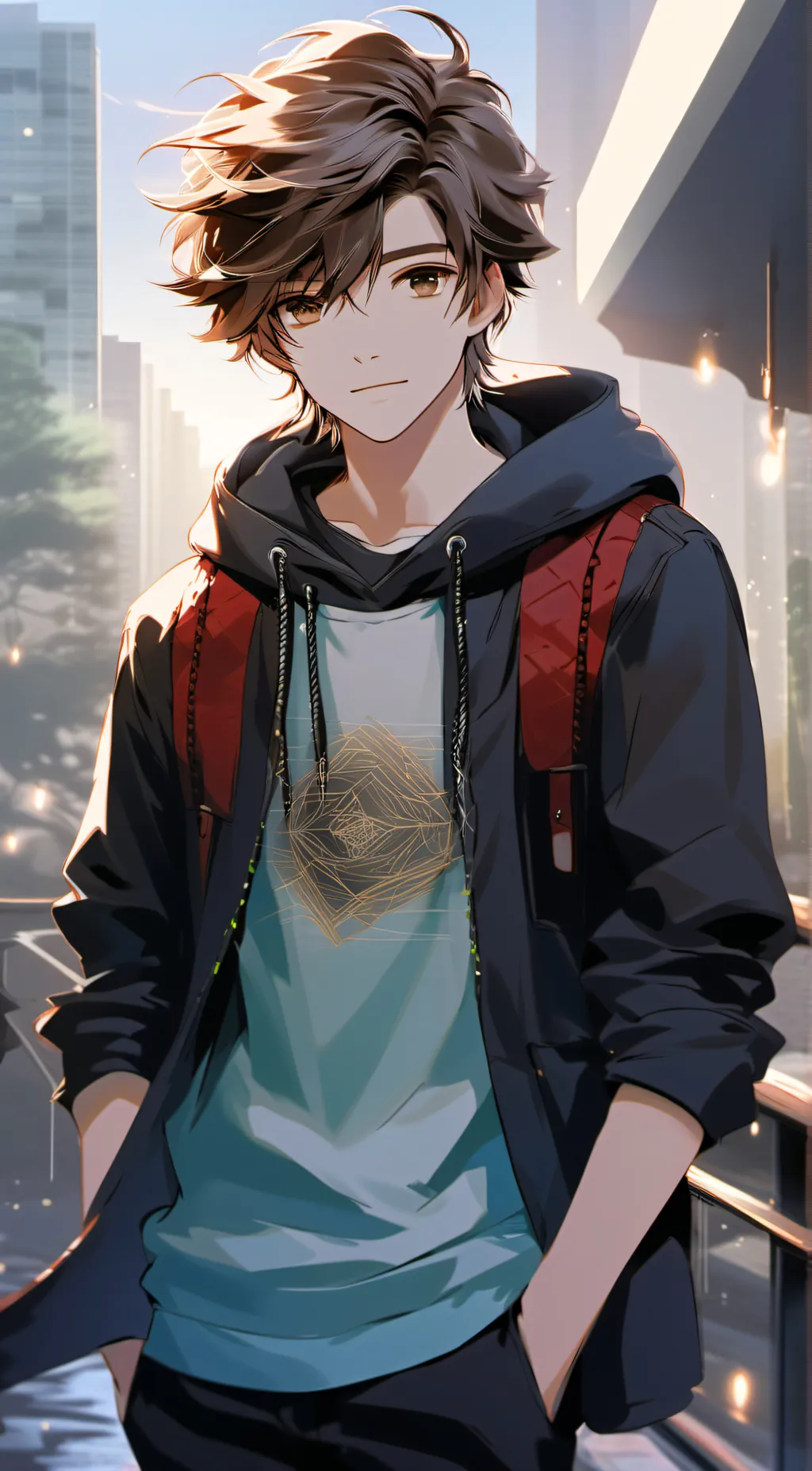 ai character: Oliver background