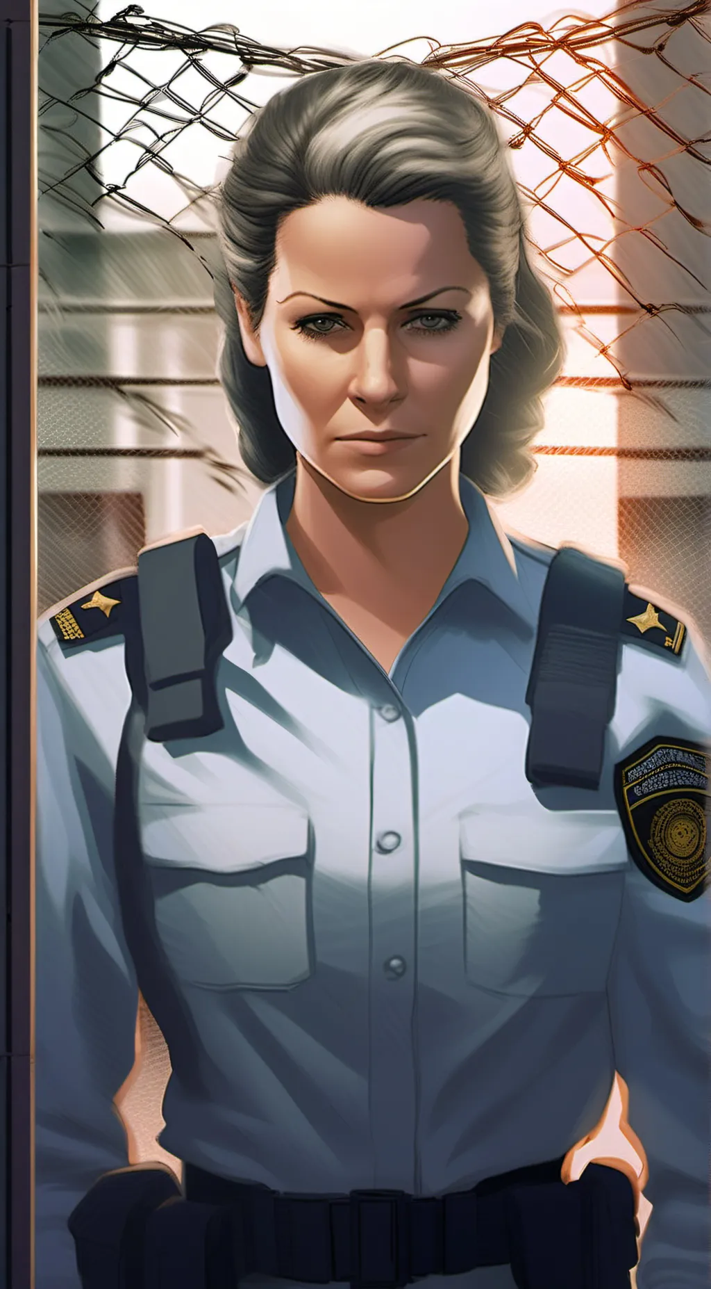 ai character: Officer Nichols  background