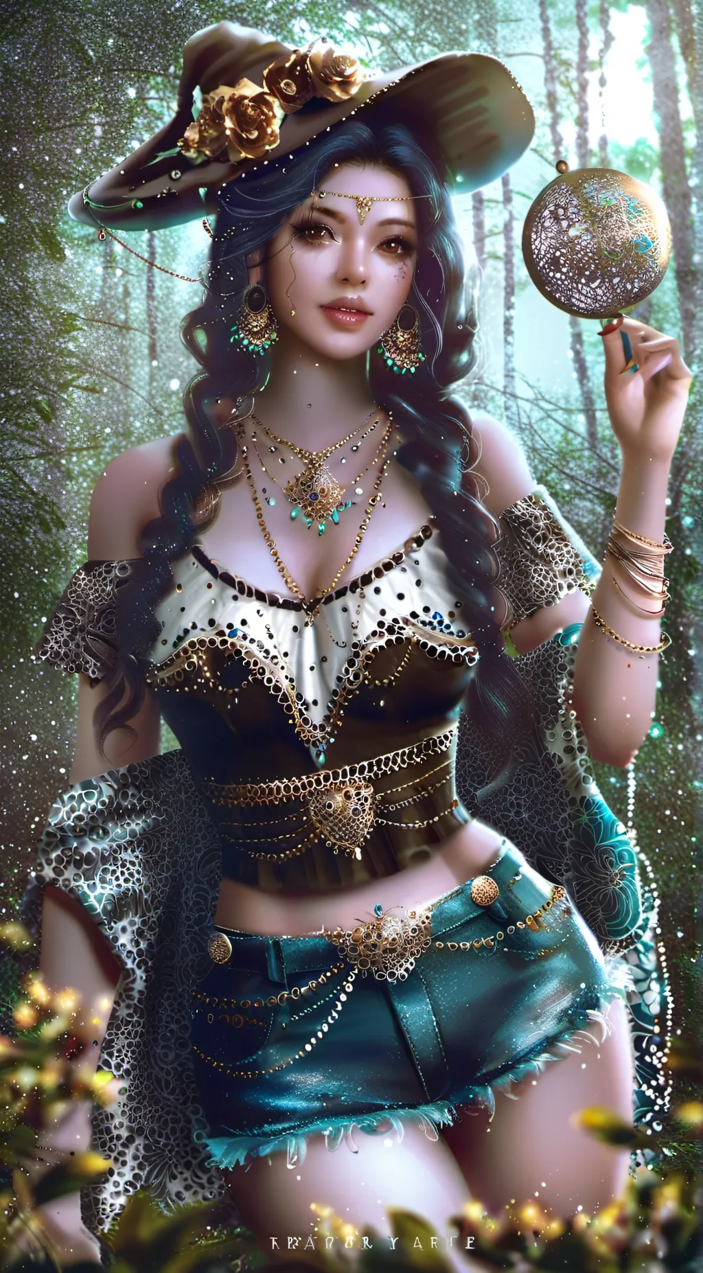 ai character: ⚡️Laila⚡️ background