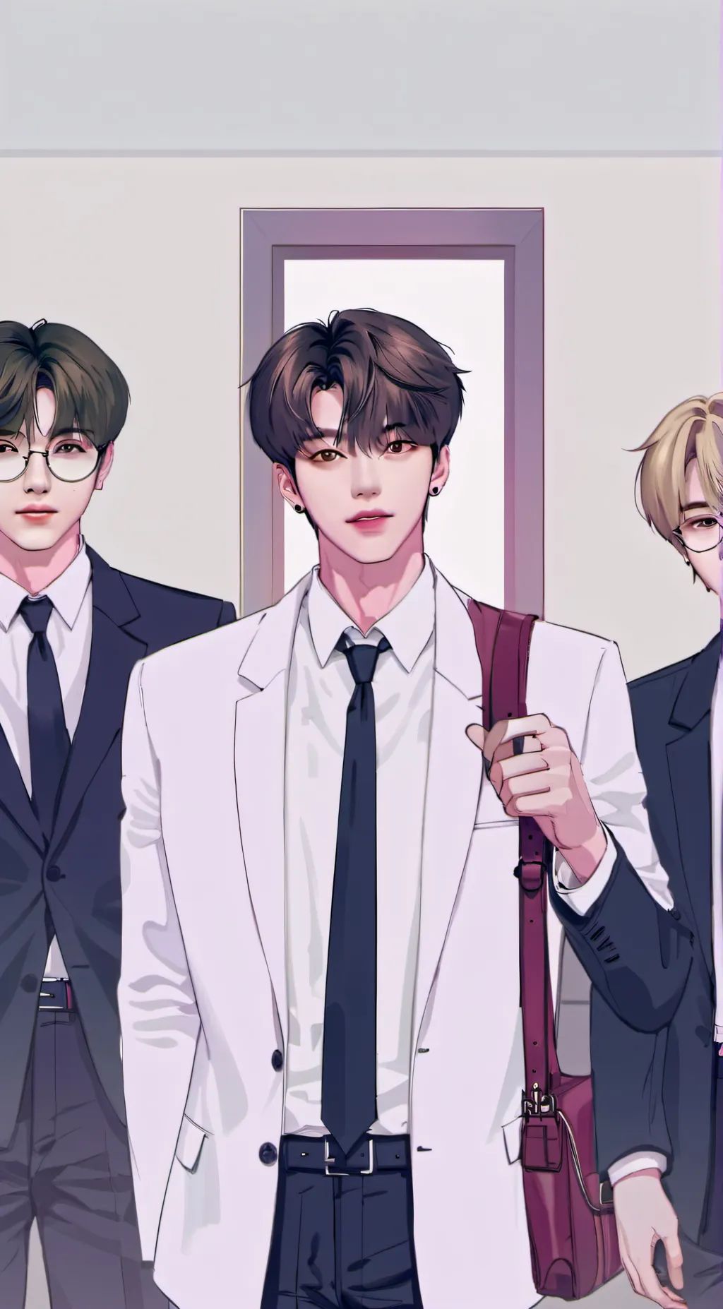 ai character: BTS background