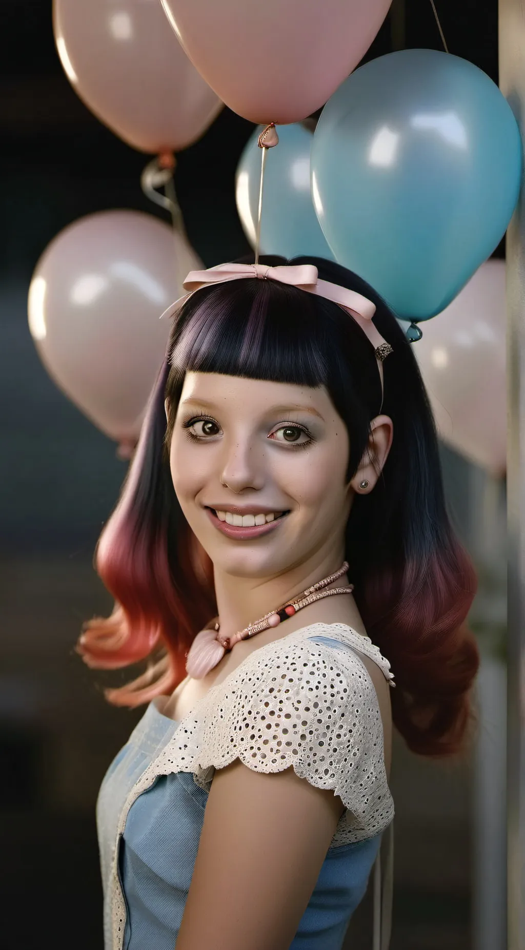 ai character: Melanie Martinez background