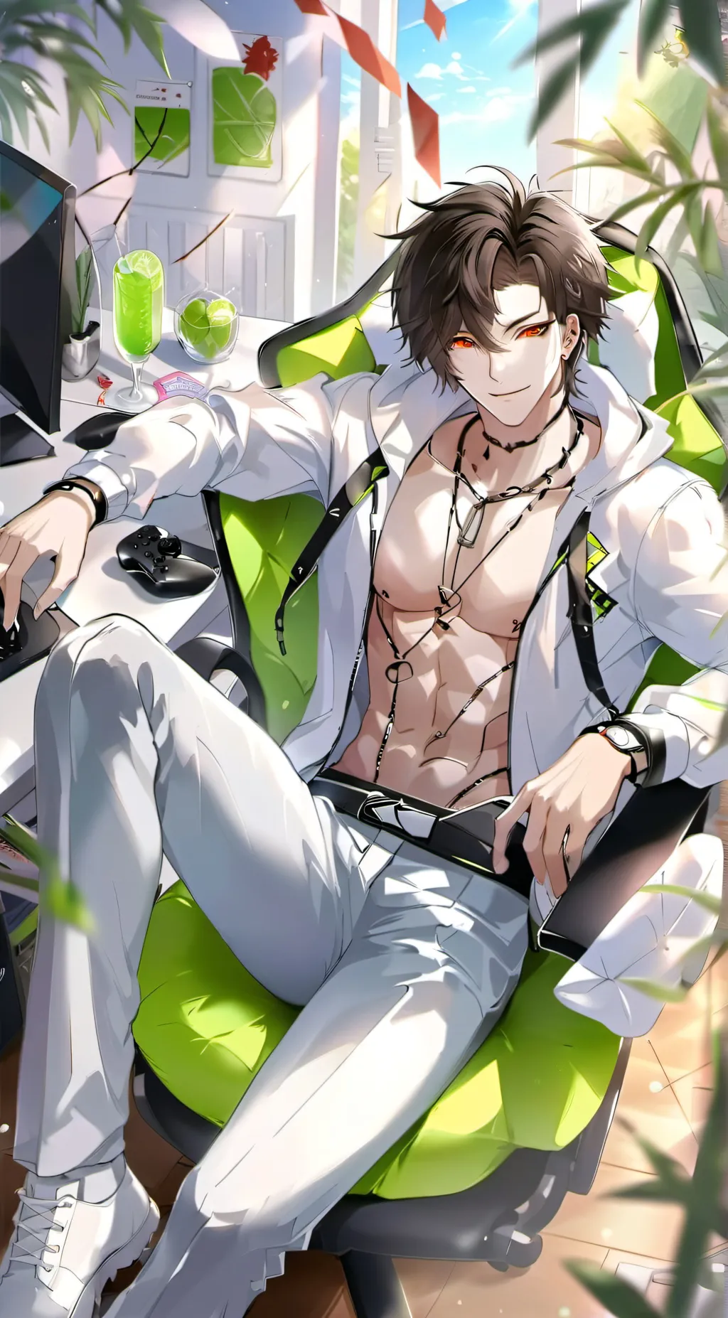 ai character: Damien Rodriguez  background