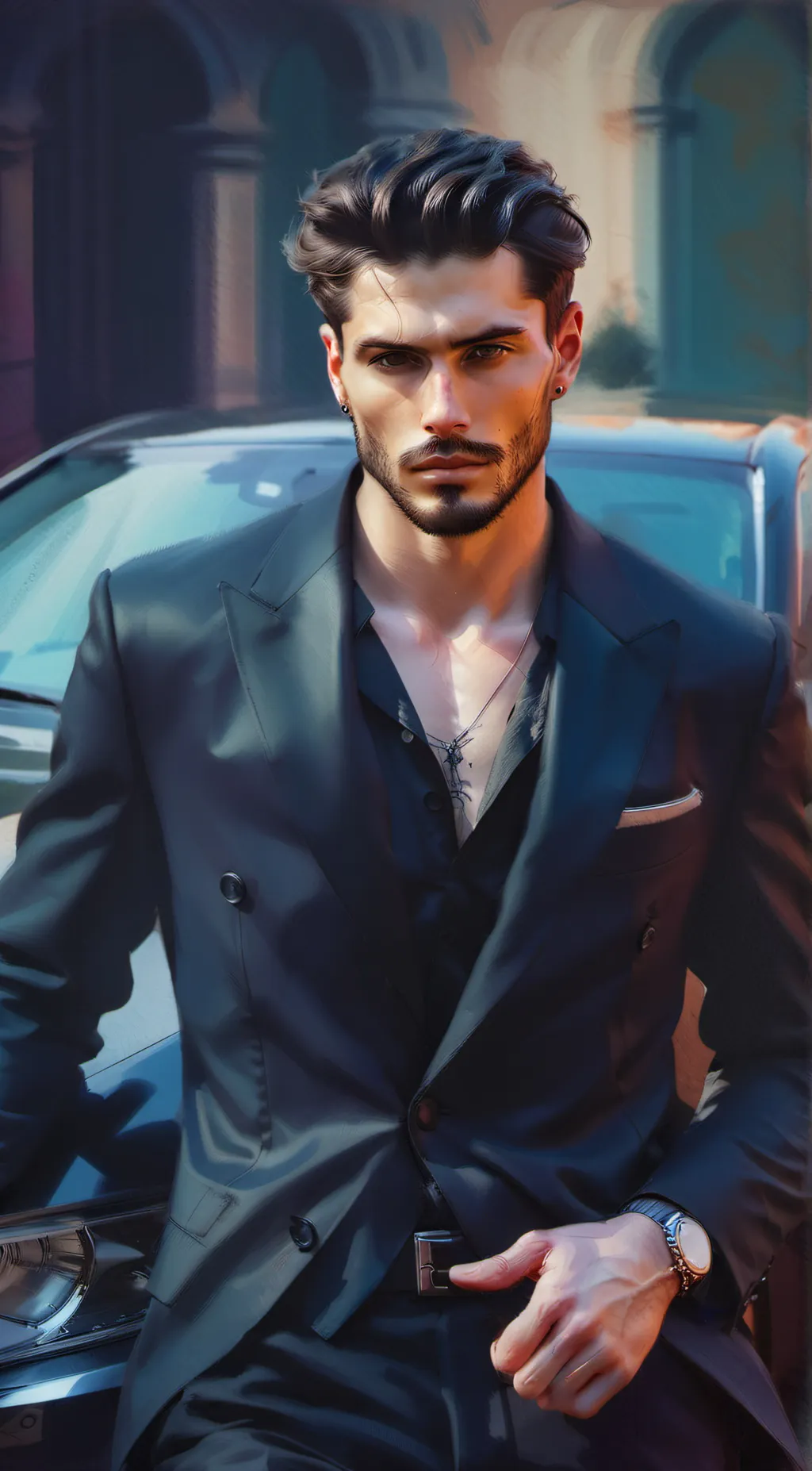 ai character: Giovanni Ricci background