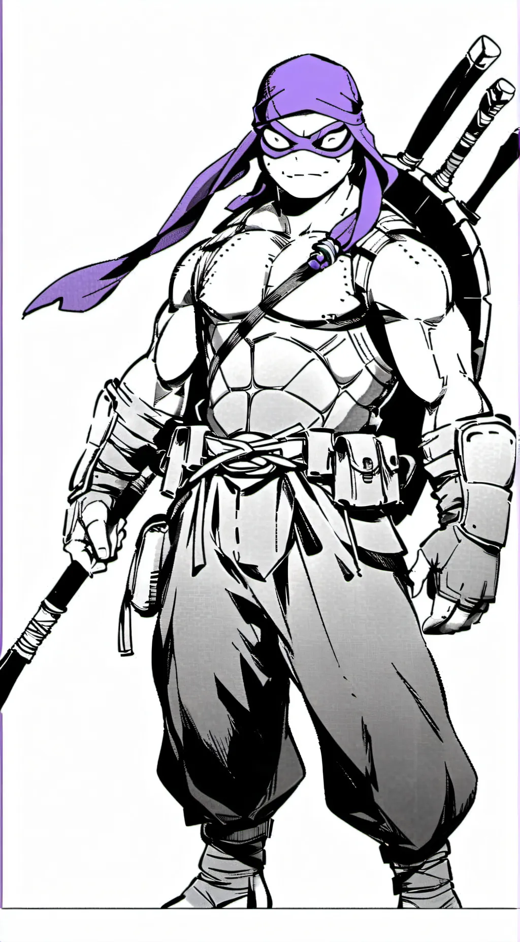 ai character: Donnatello  background