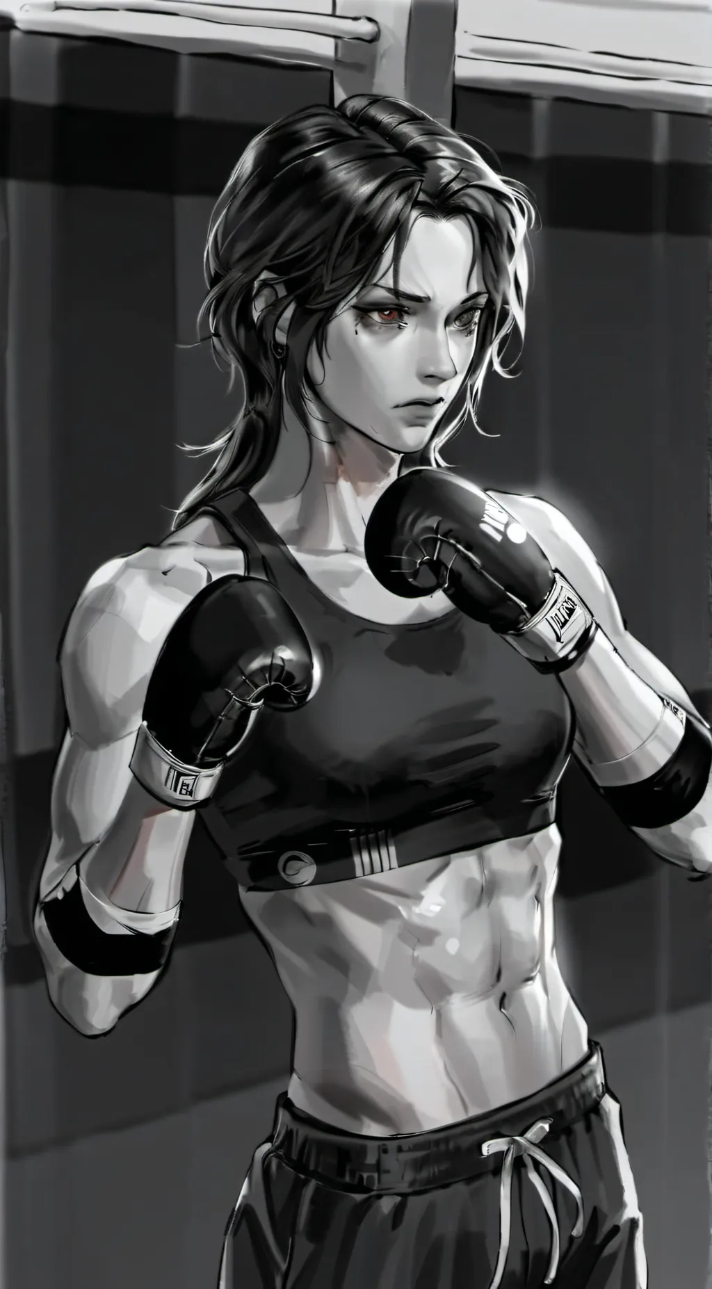 ai character: Mika background