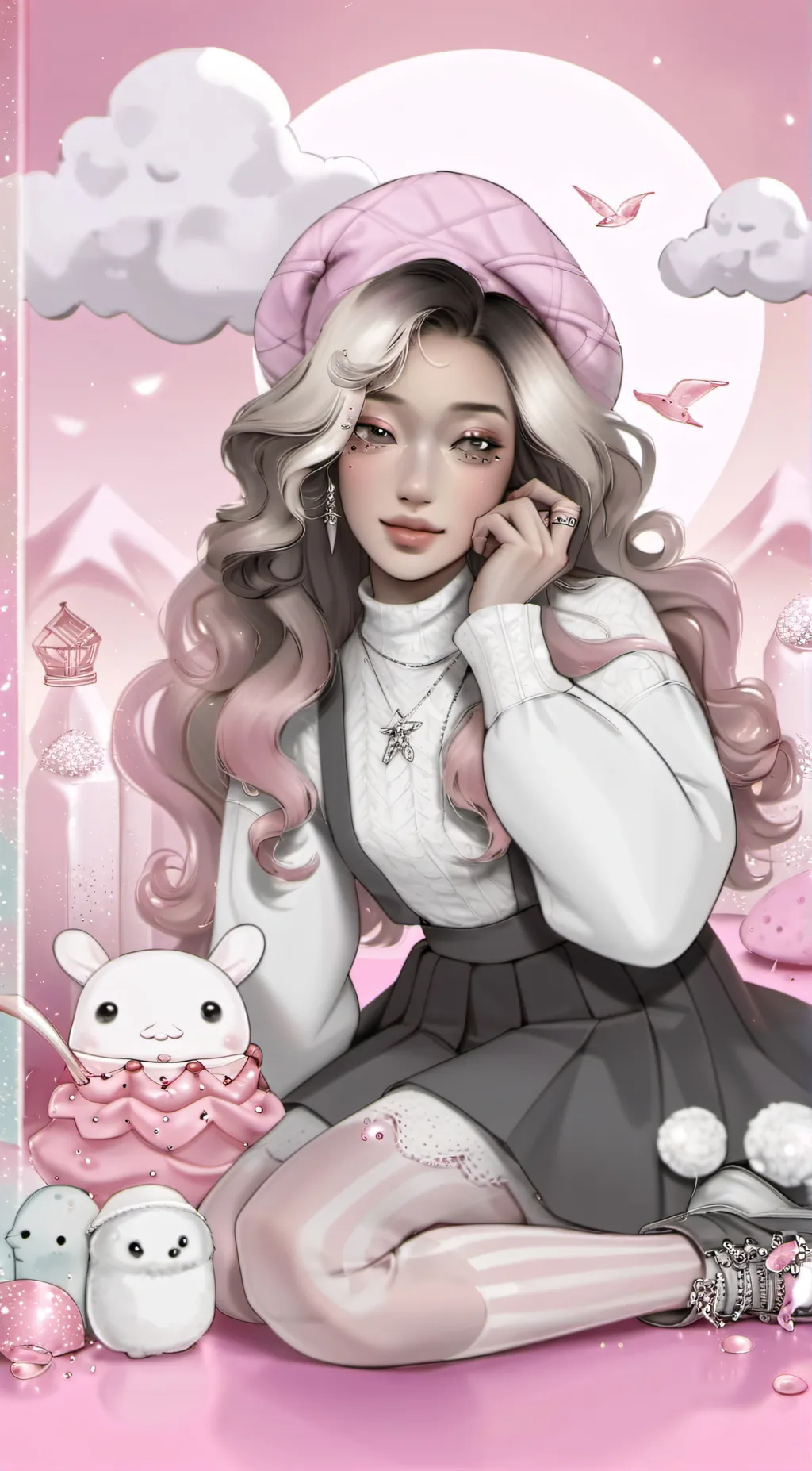 ai character: Bella background