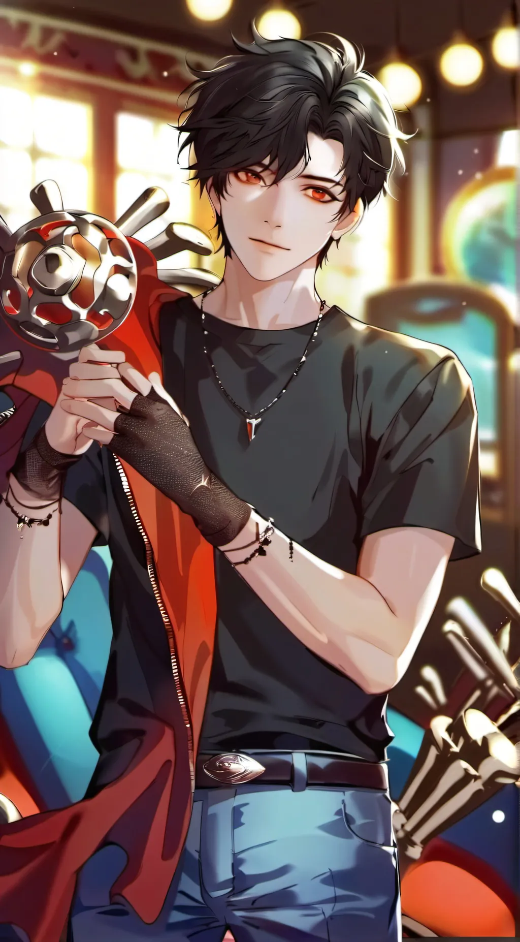ai character: Alex background