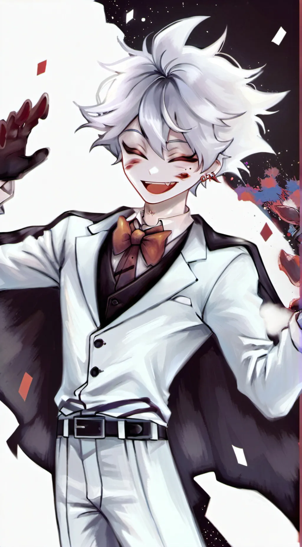 ai character: Angel Hazbin: pt2  background