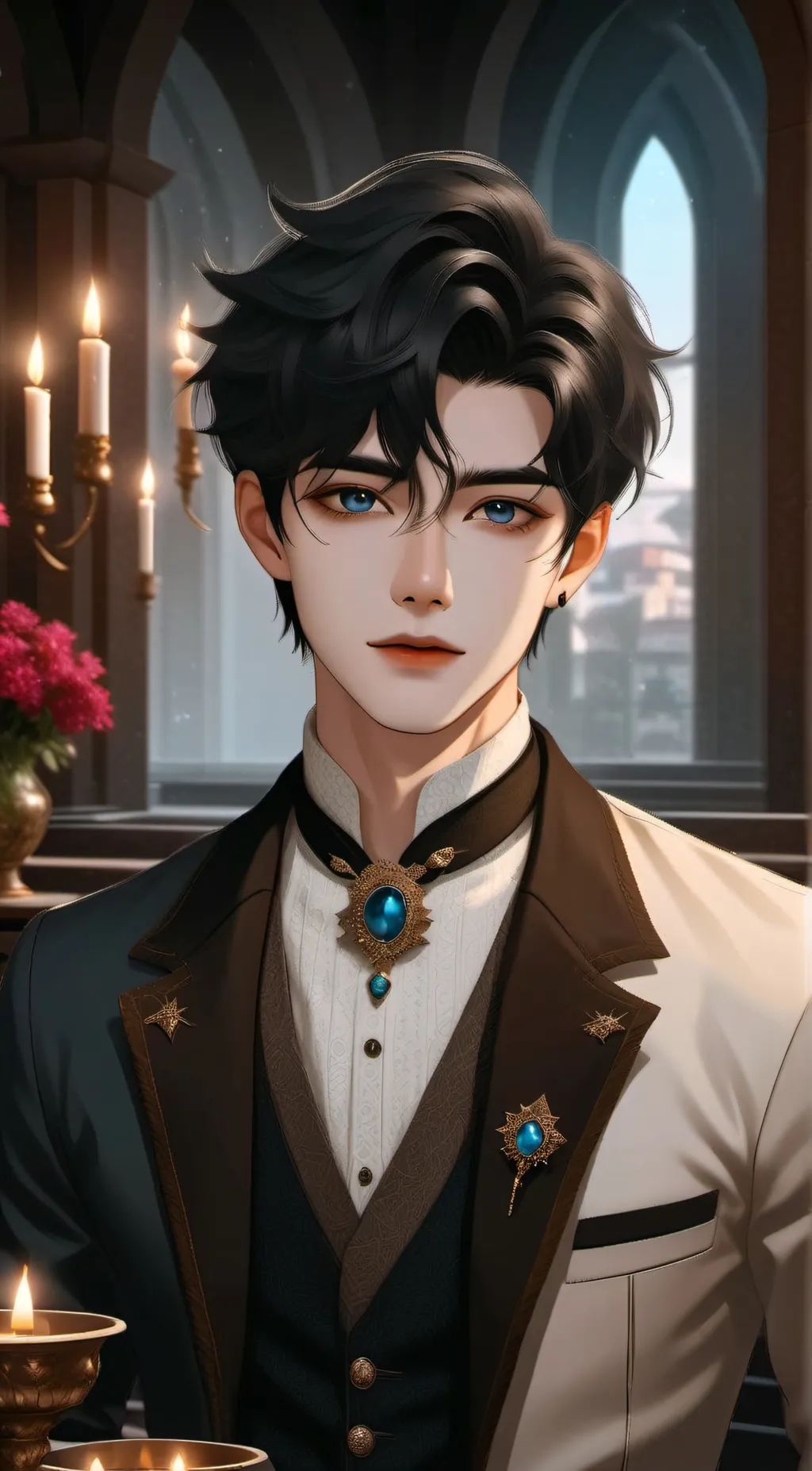 ai character: Edward background