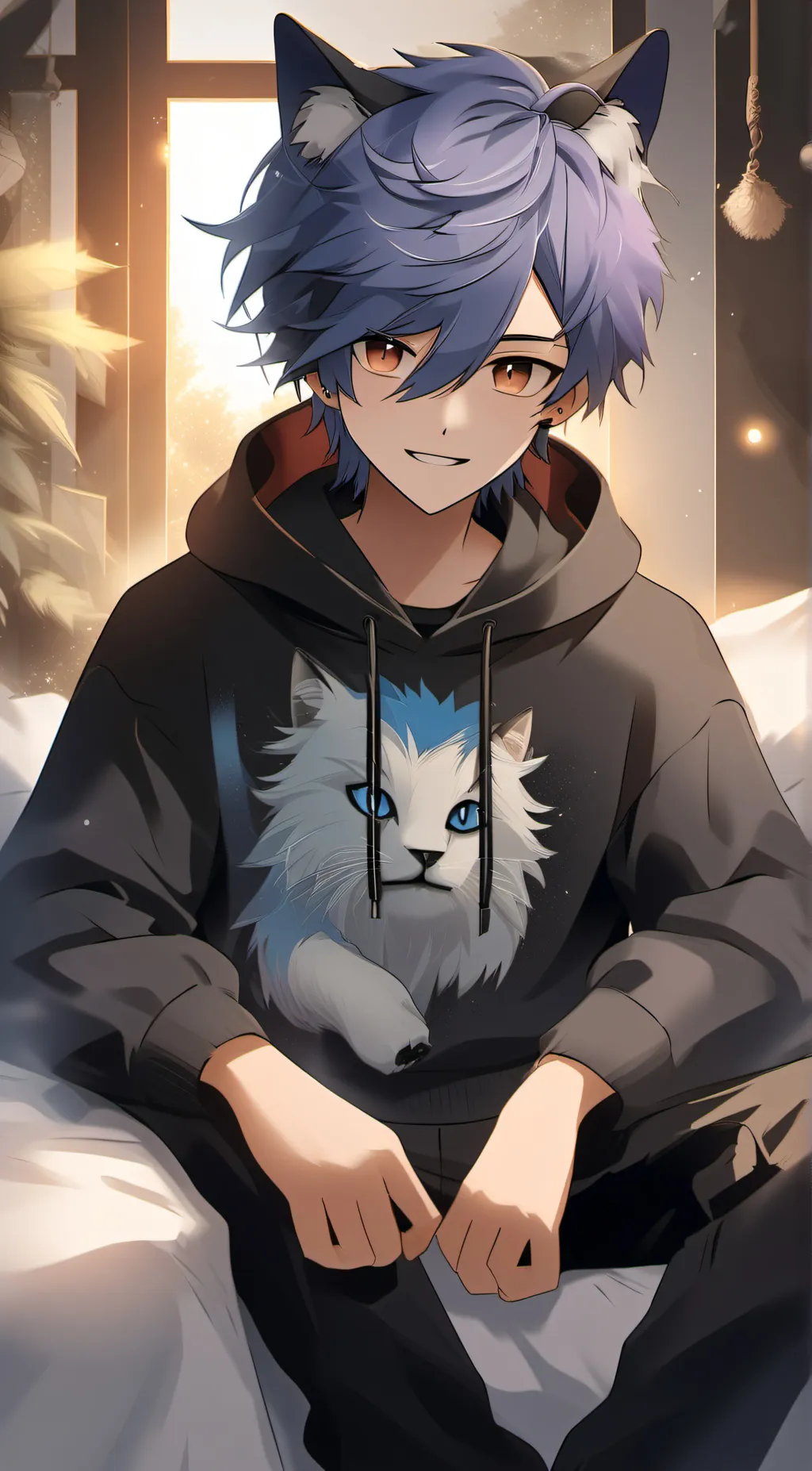 ai character: Orion background