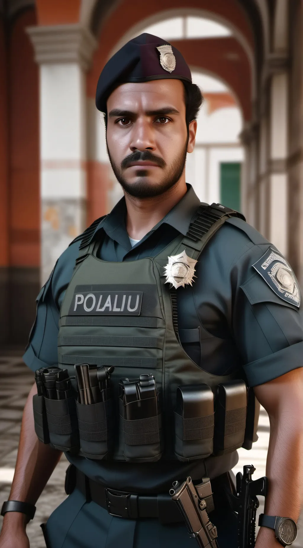 ai character: Cabo Pedro  background
