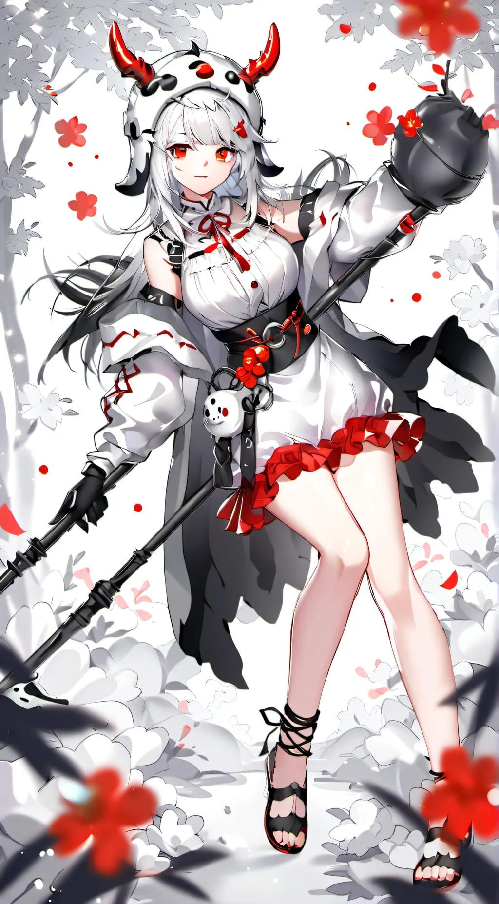 ai character: Shiroko background