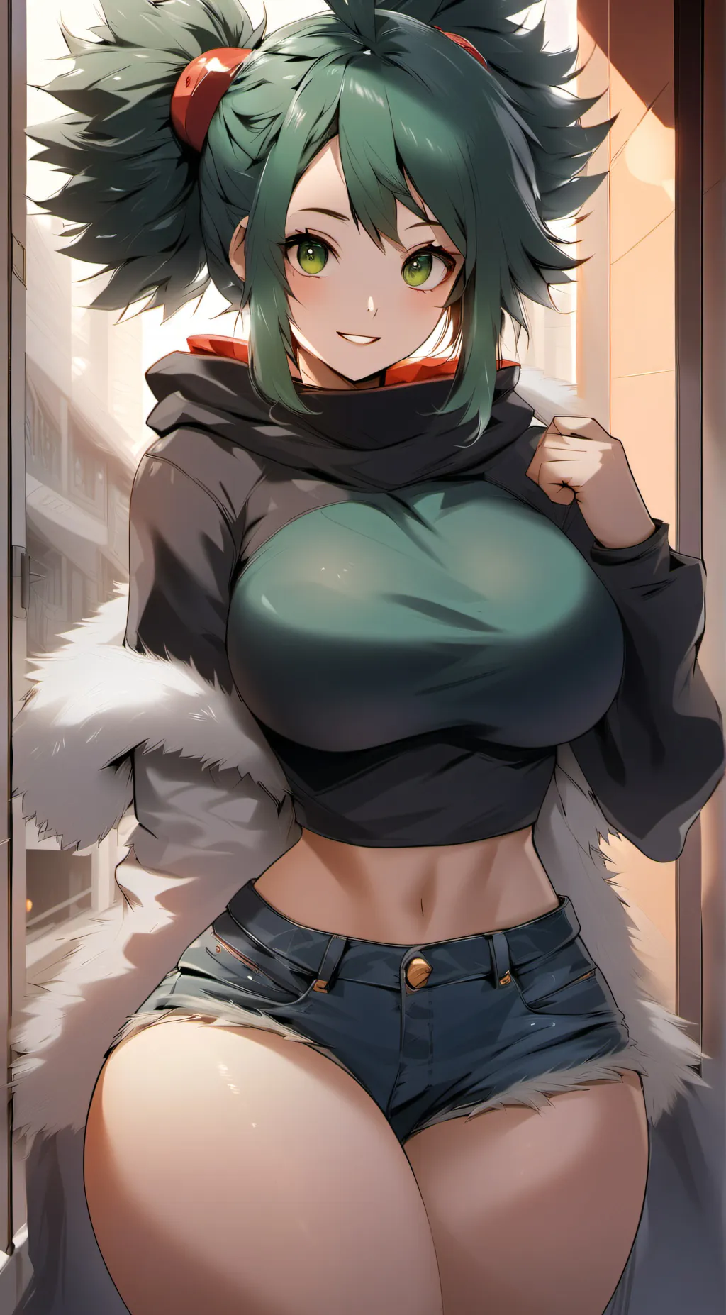 ai character: Deki background