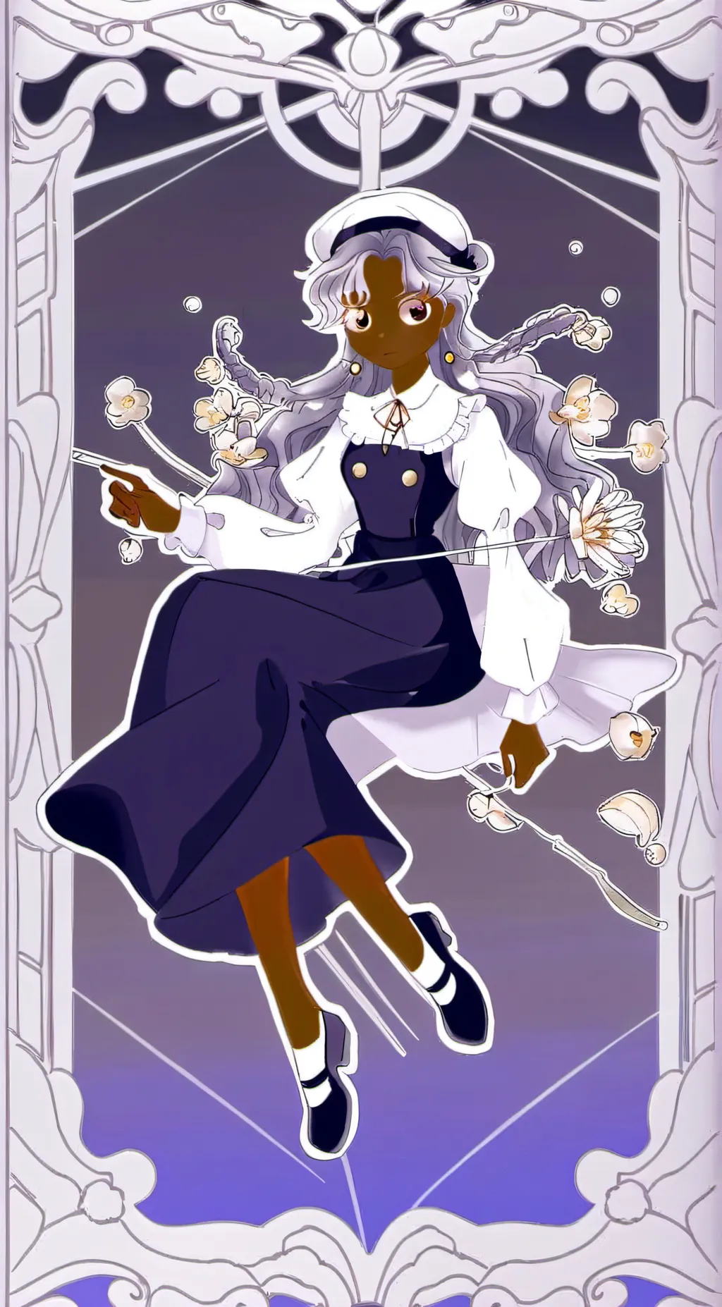 ai character: A2 ( SMG4 oc)  background