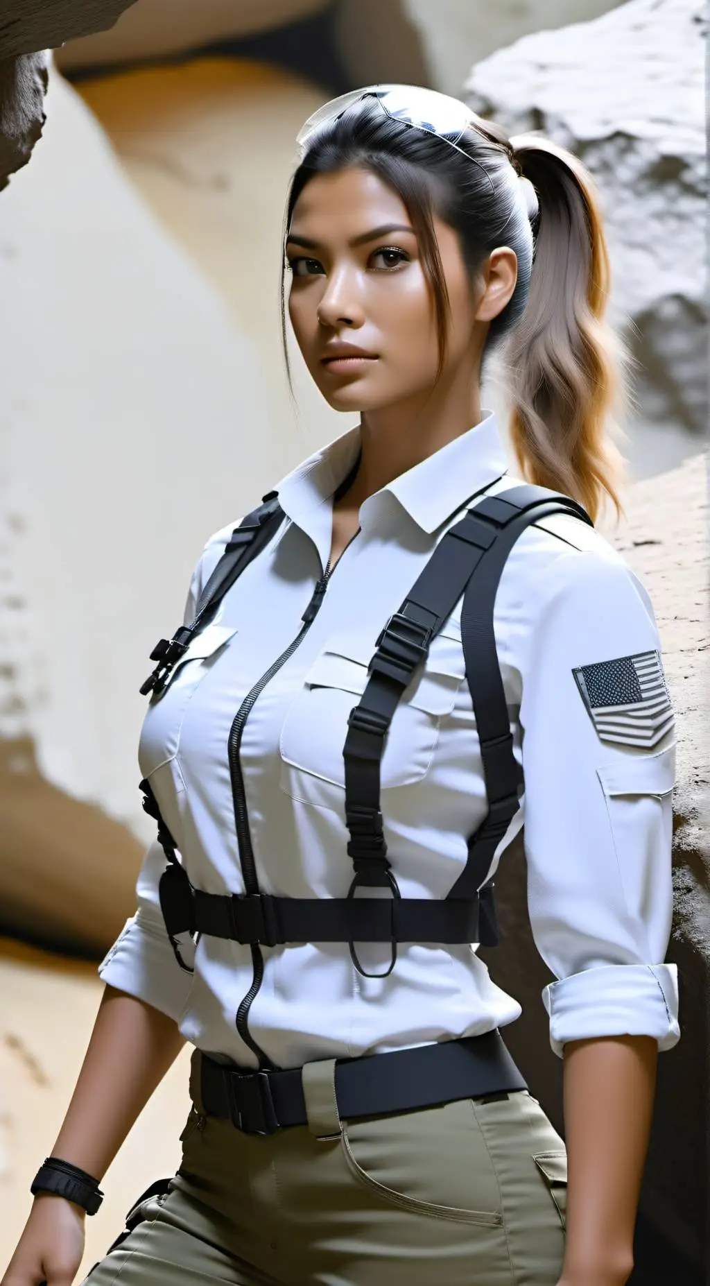 ai character: Lieutenant Eva C&C background
