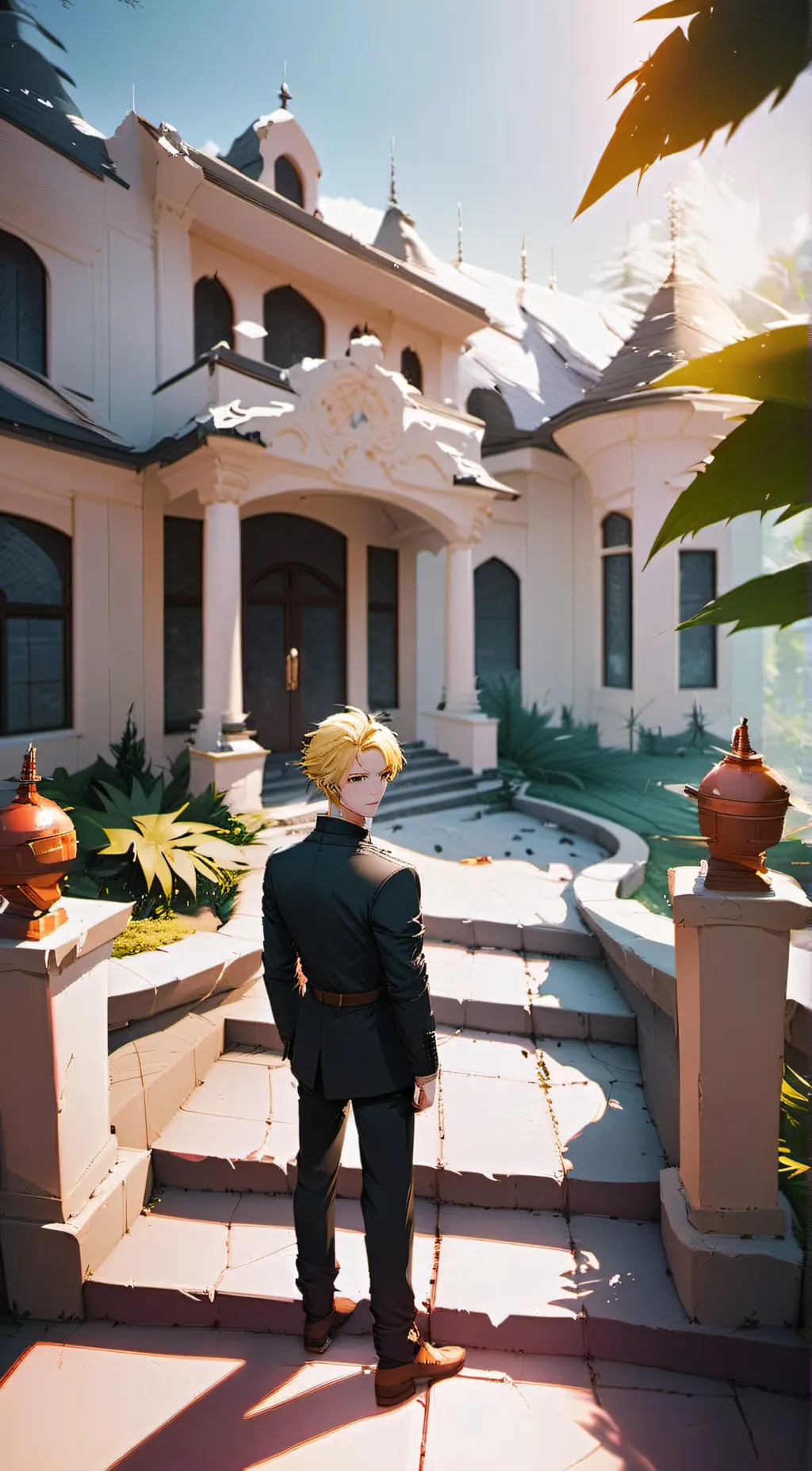 ai character: Husband^^ background