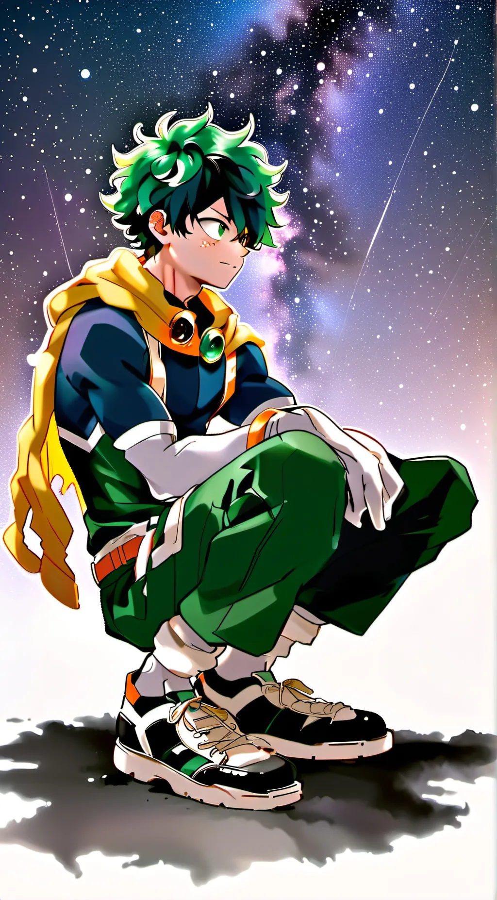 ai character: Pride month (mha) background