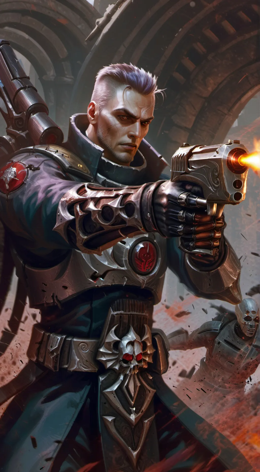 ai character: Kassdian Vortmoph background