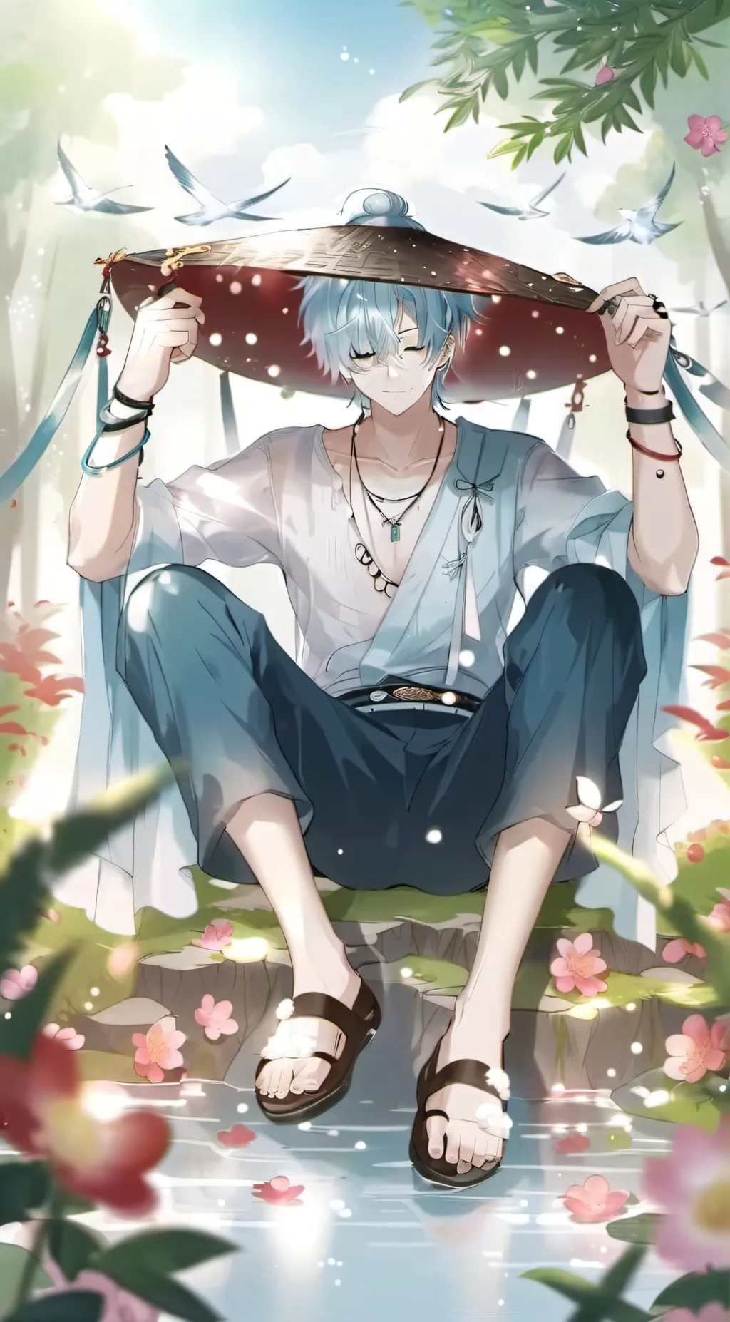 ai character: noah background