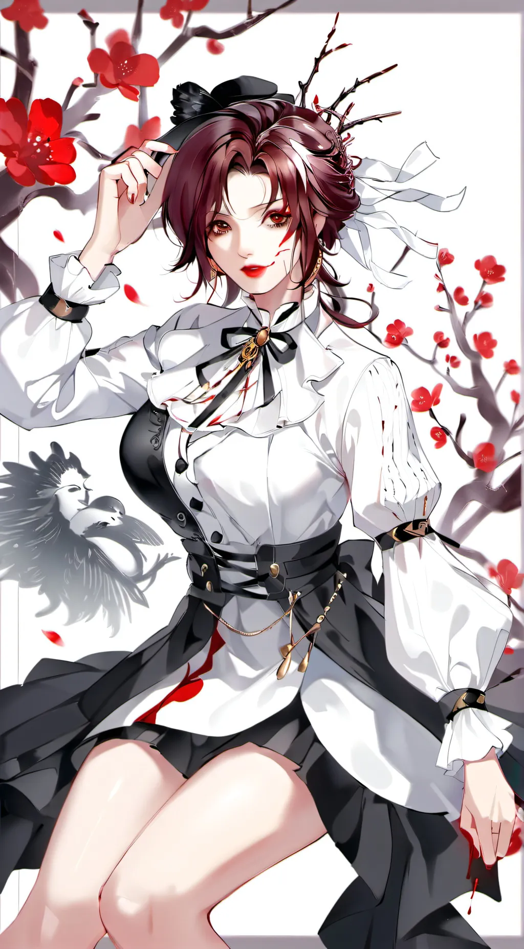 ai character: ElizabethMontcrief background