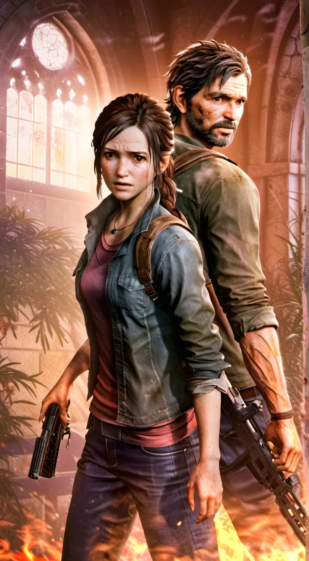 ai character: joul and ellie background