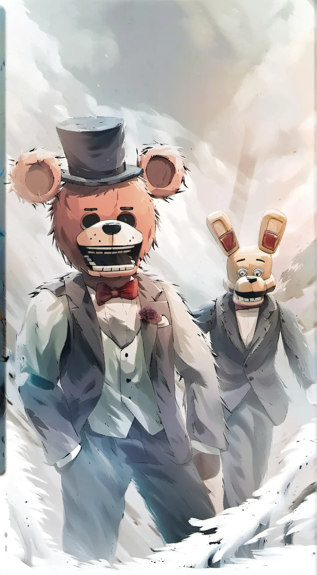 ai character: Fnac background