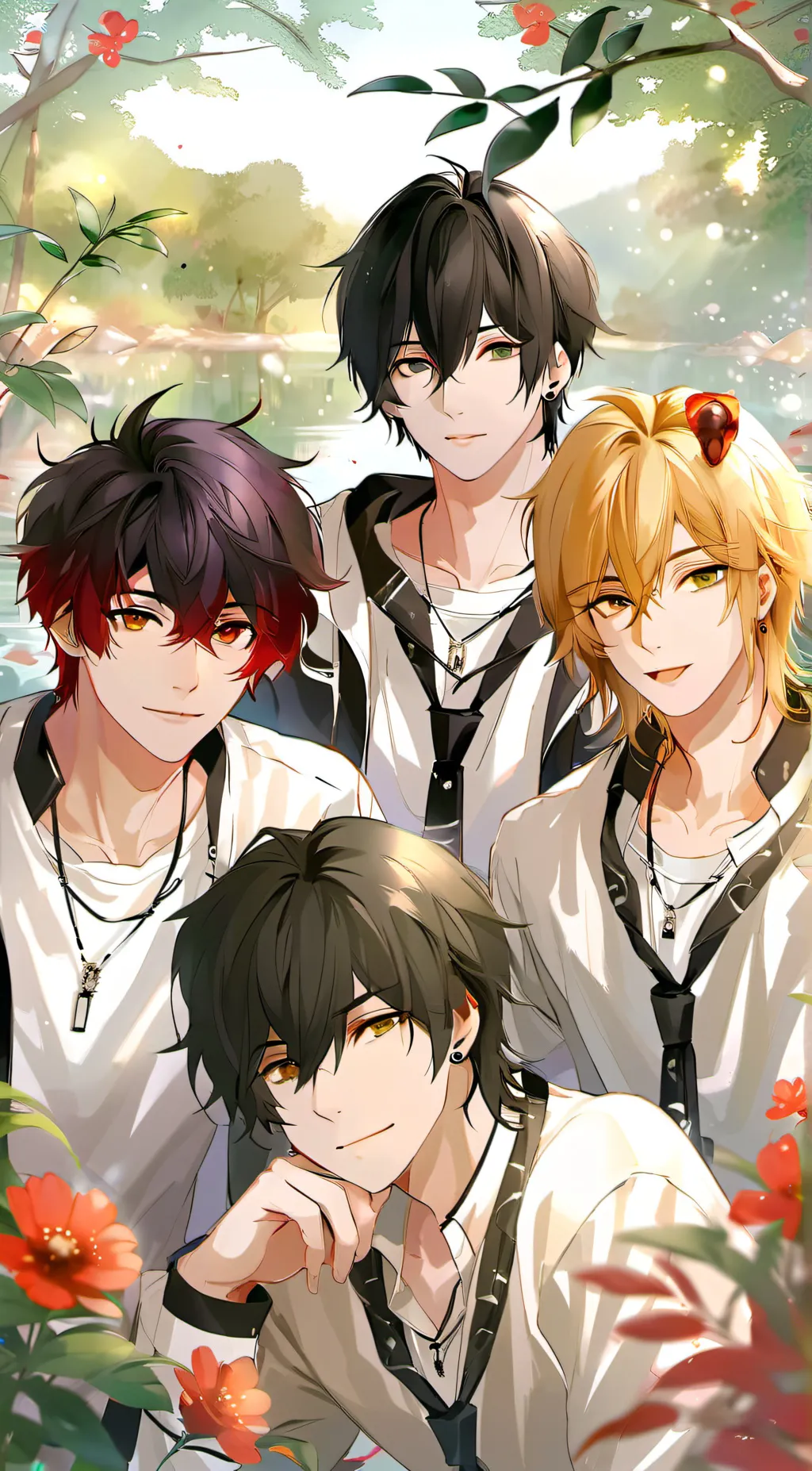 ai character: The dudes background