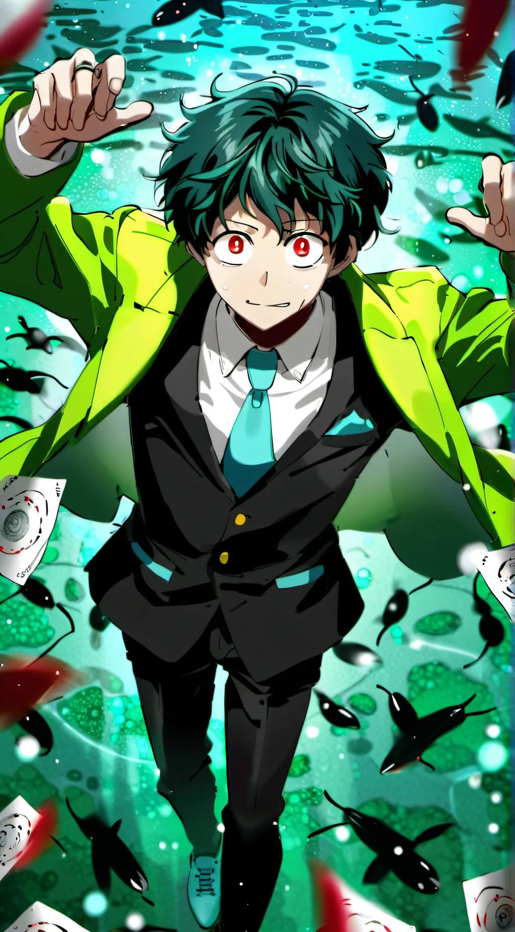 ai character: deku background