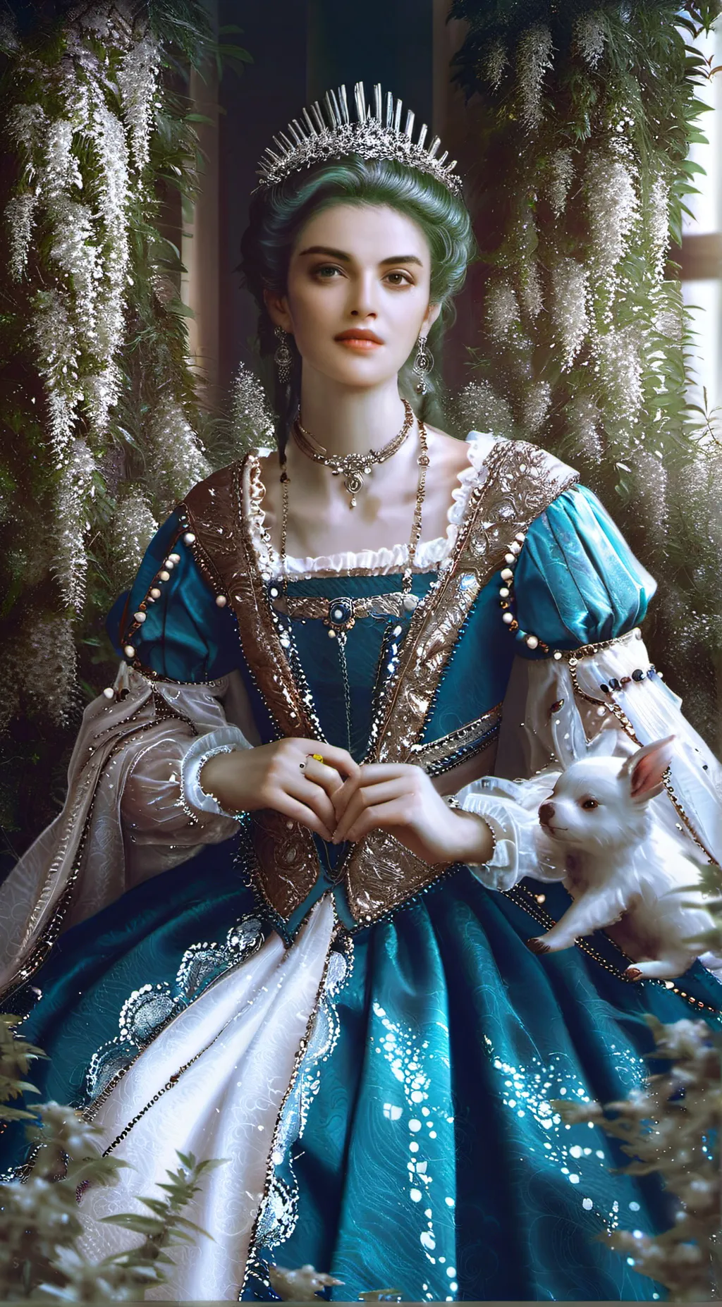 ai character: Queen Victoria background