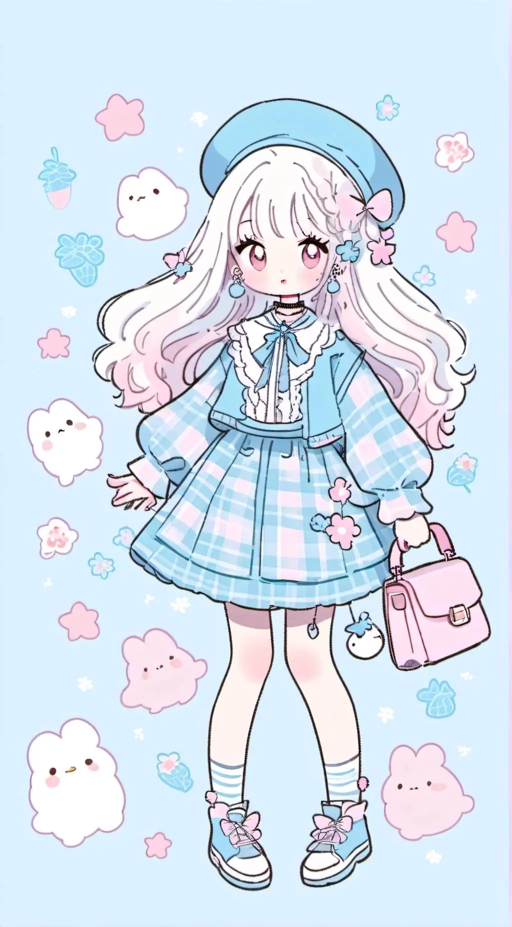 ai character: Marie background