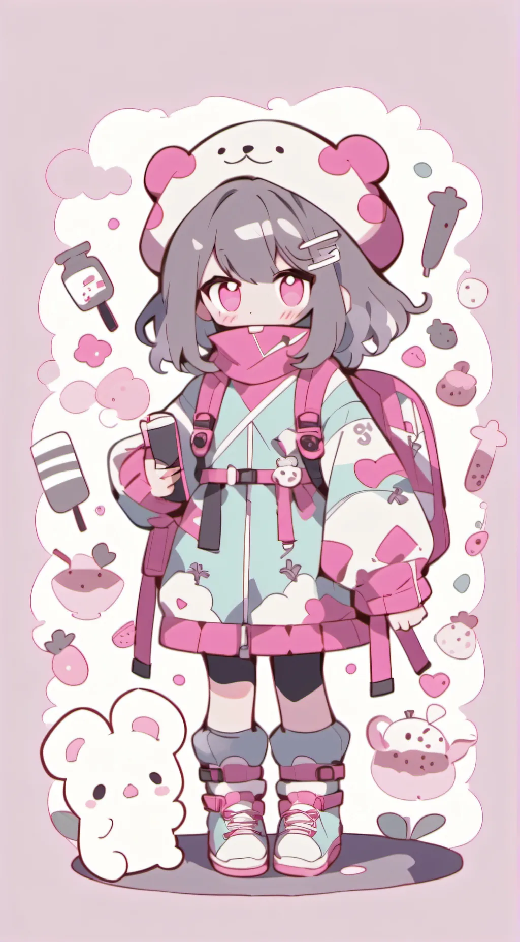 ai character: Jiafei 👹 background