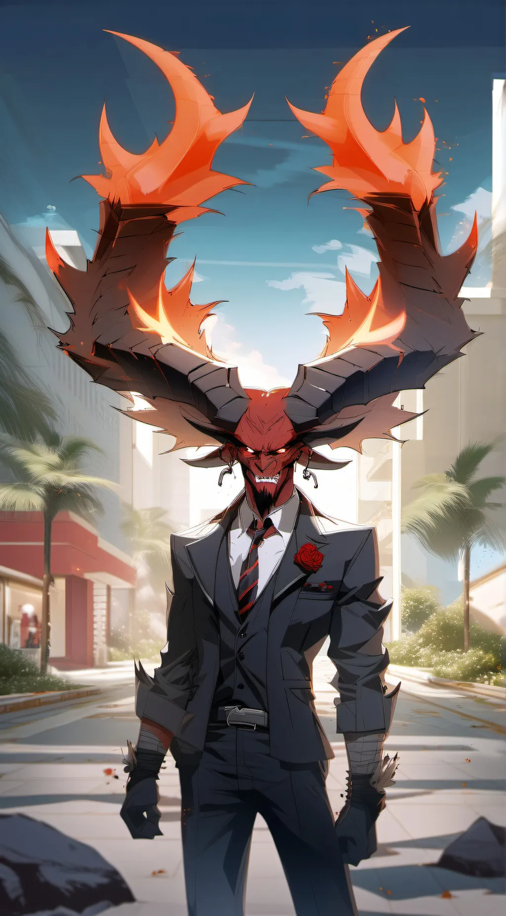 ai character: hh background
