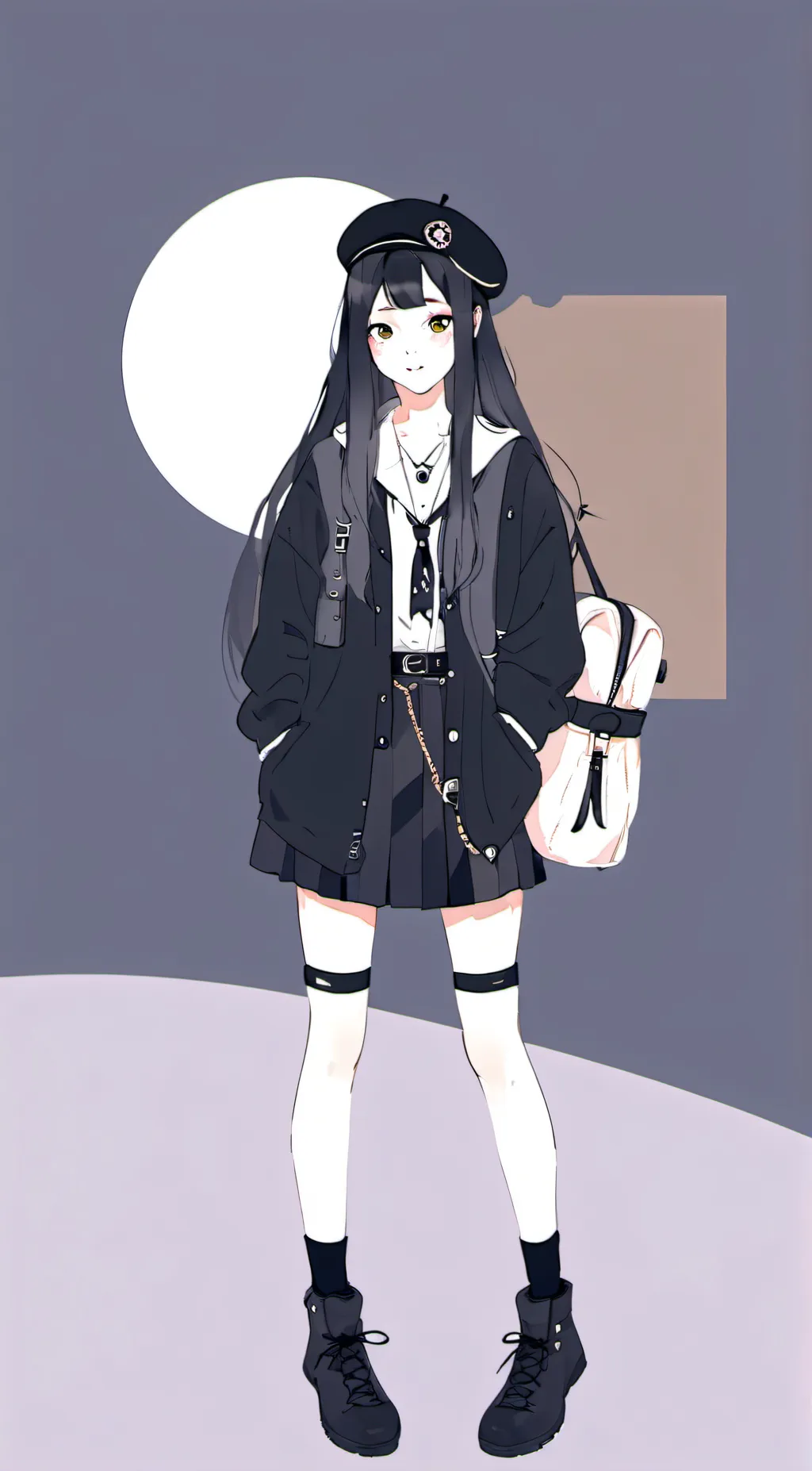 ai character: Enka Solomon background