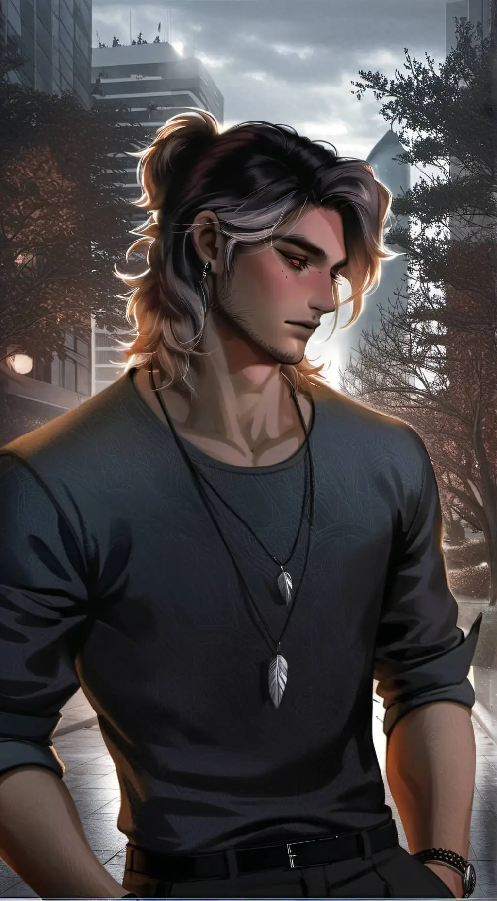 ai character: Marco background