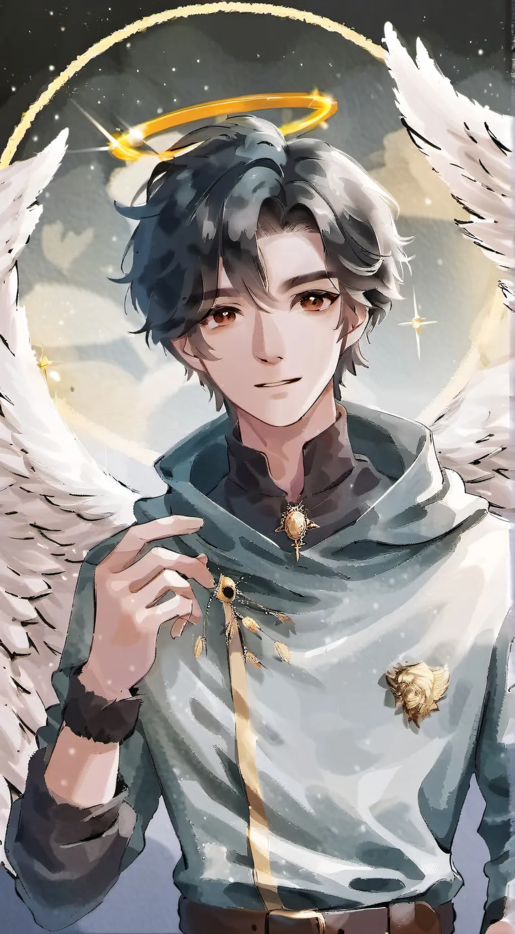ai character: - Noah - background