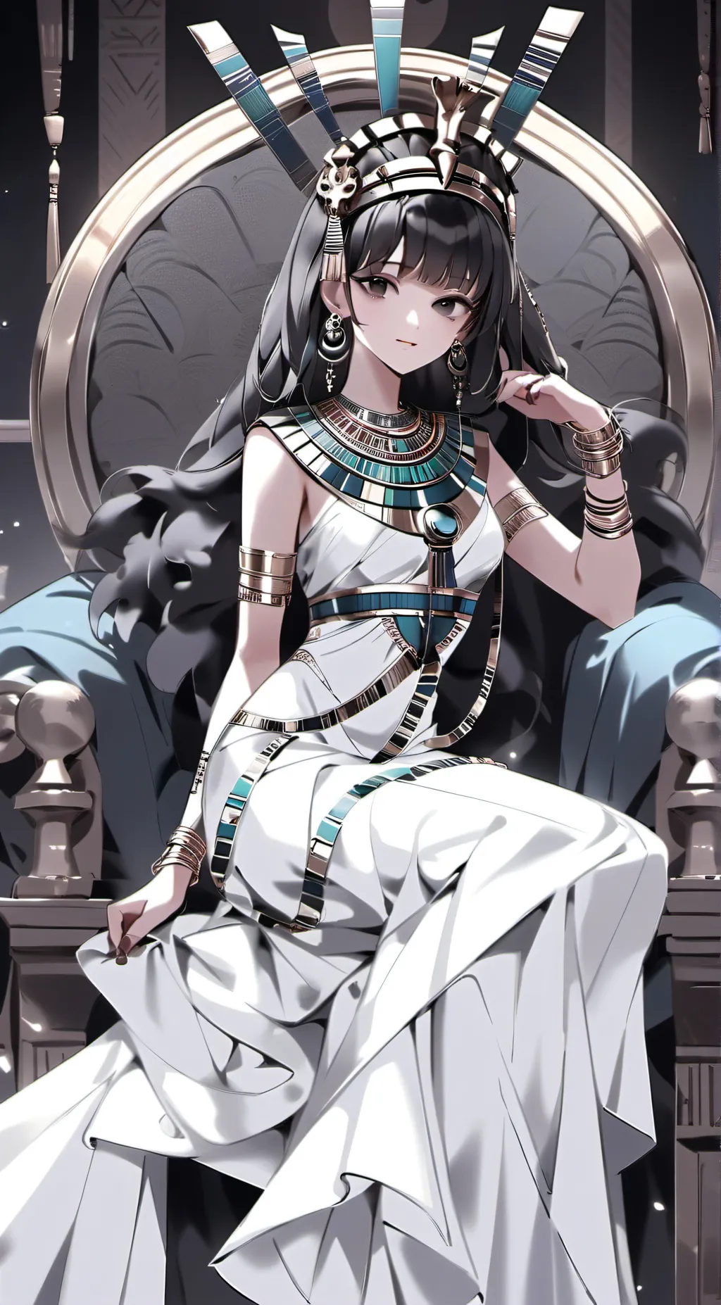 ai character: Cleopatra background