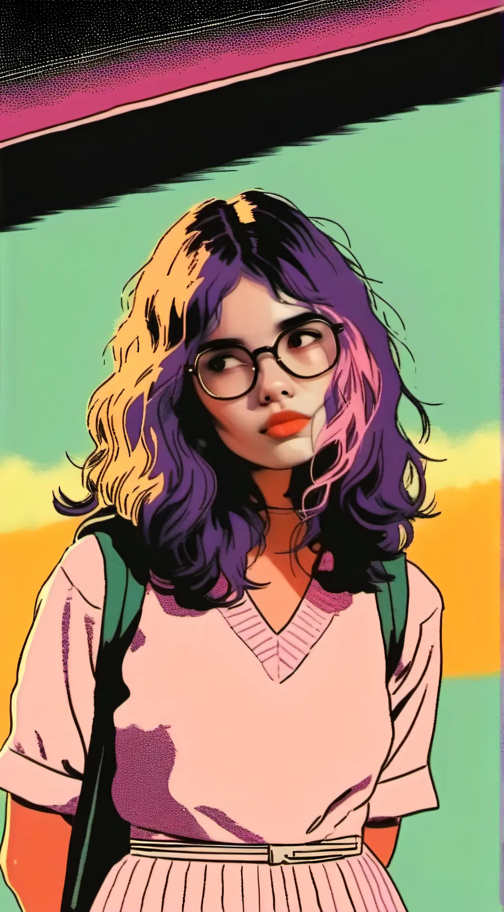 ai character: Ally background