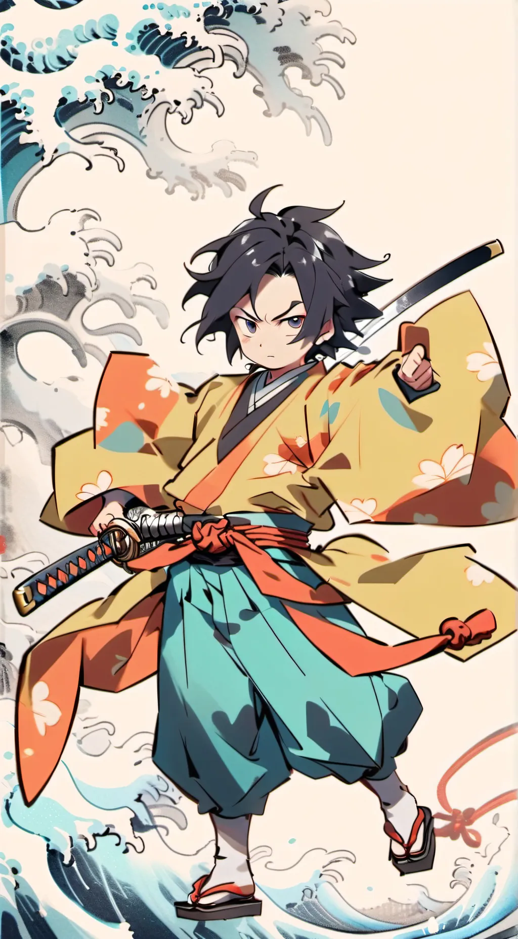 ai character: Giu background