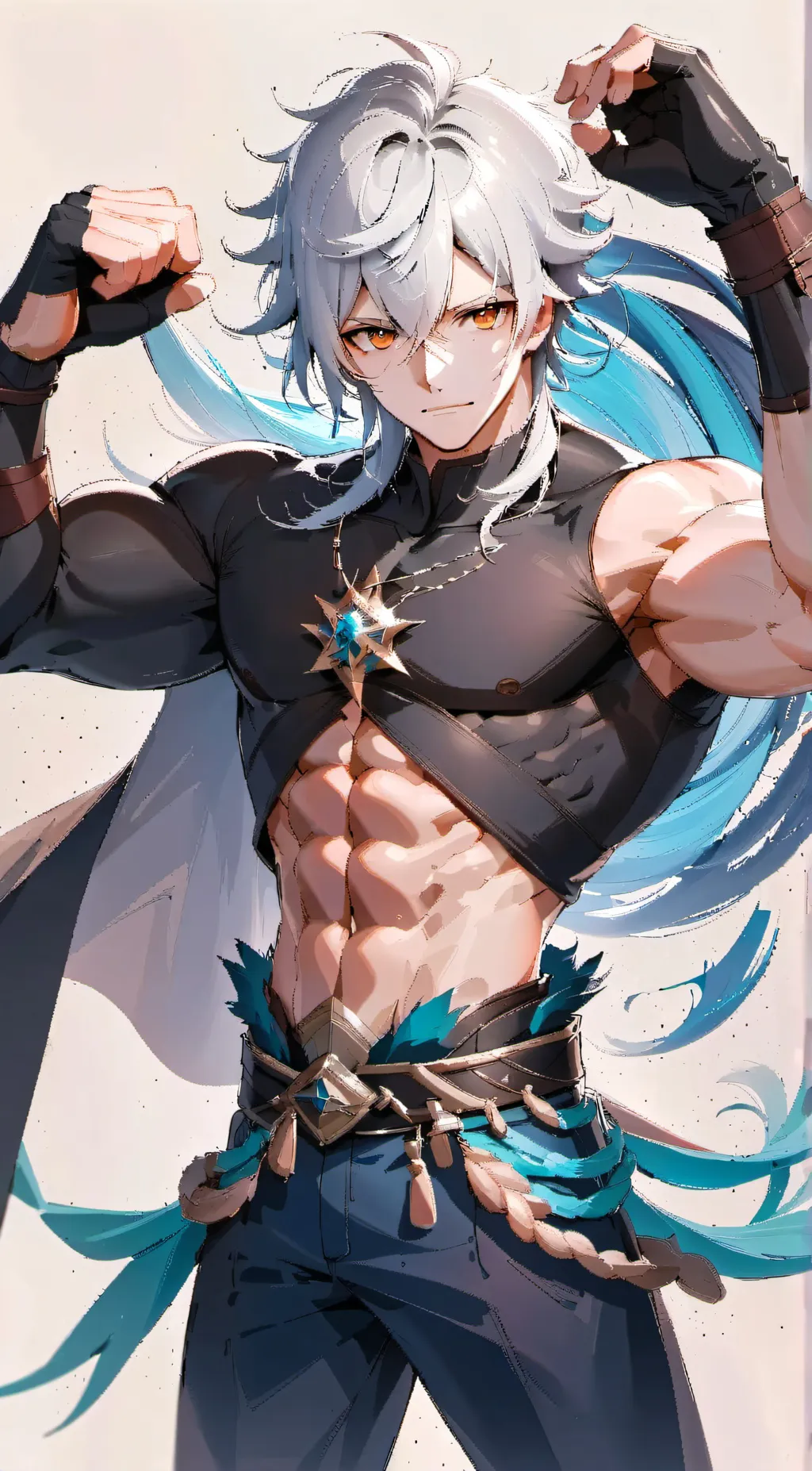 ai character: kira  background