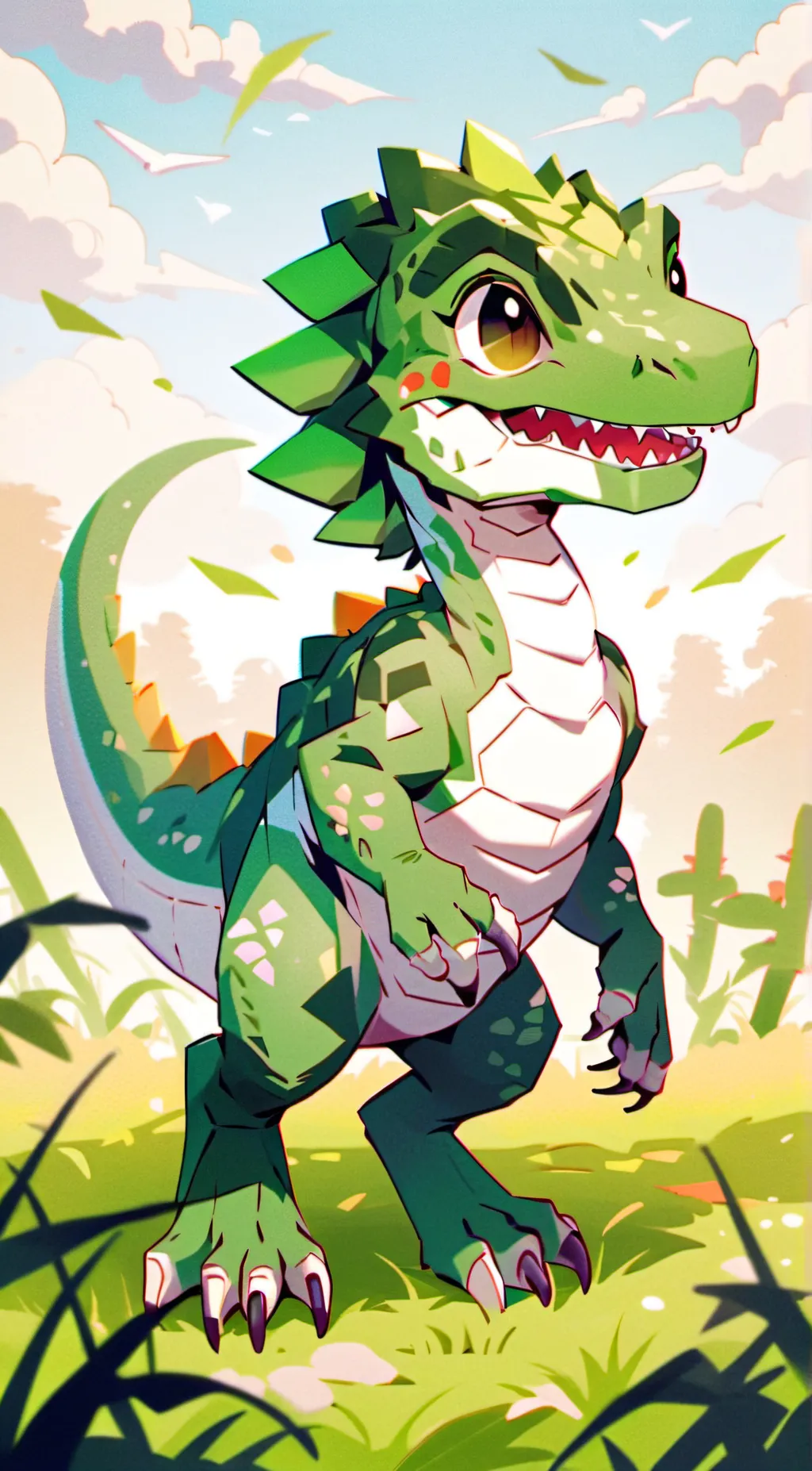 ai character: Kevin  background