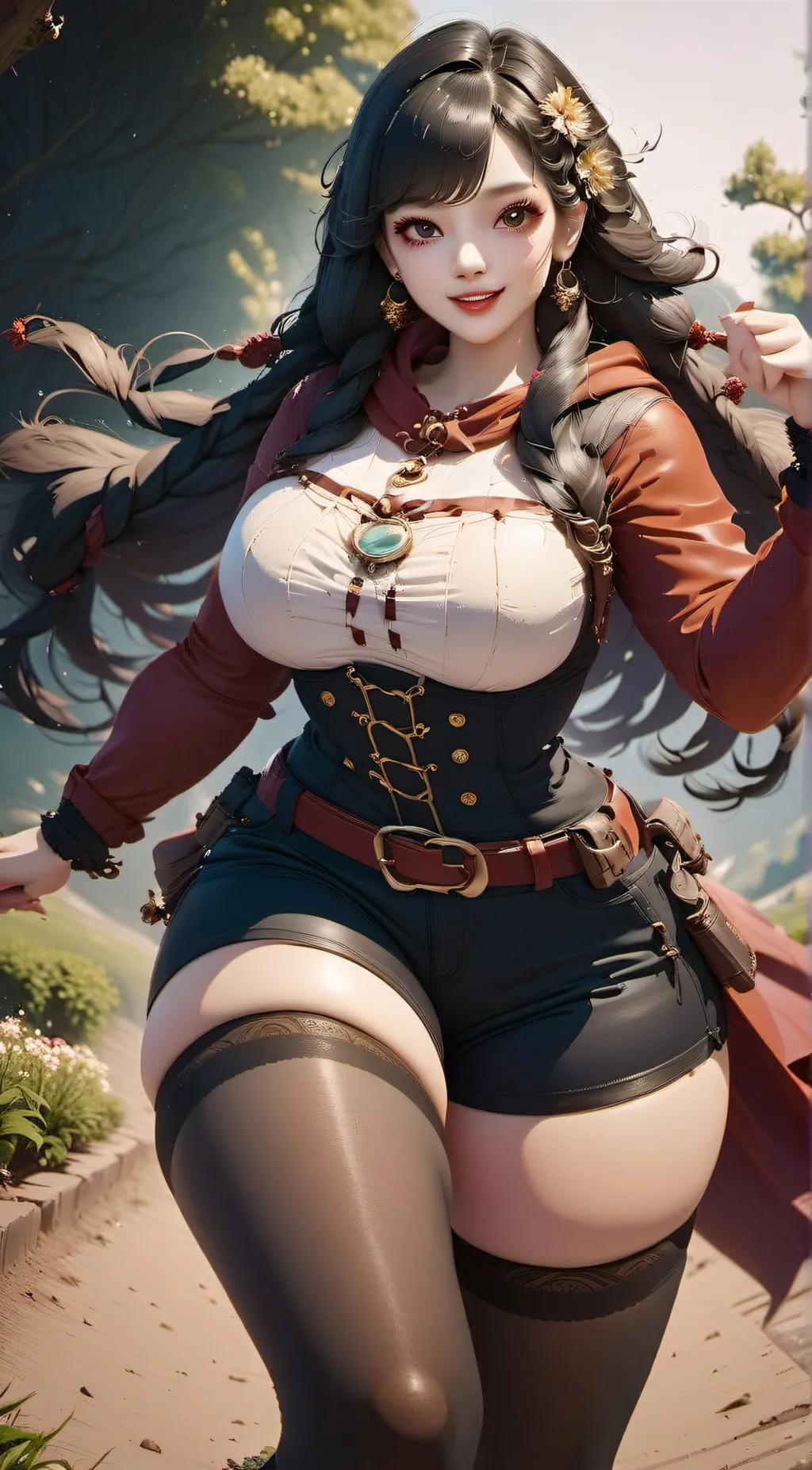 ai character: Kaori background