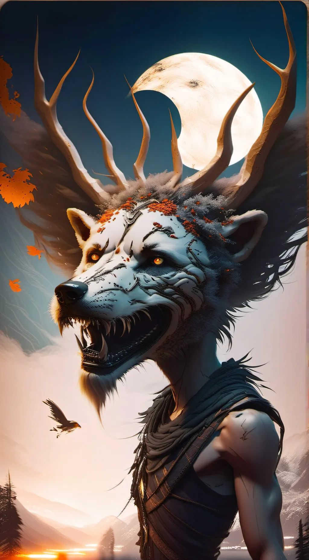 ai character: skinwalker background