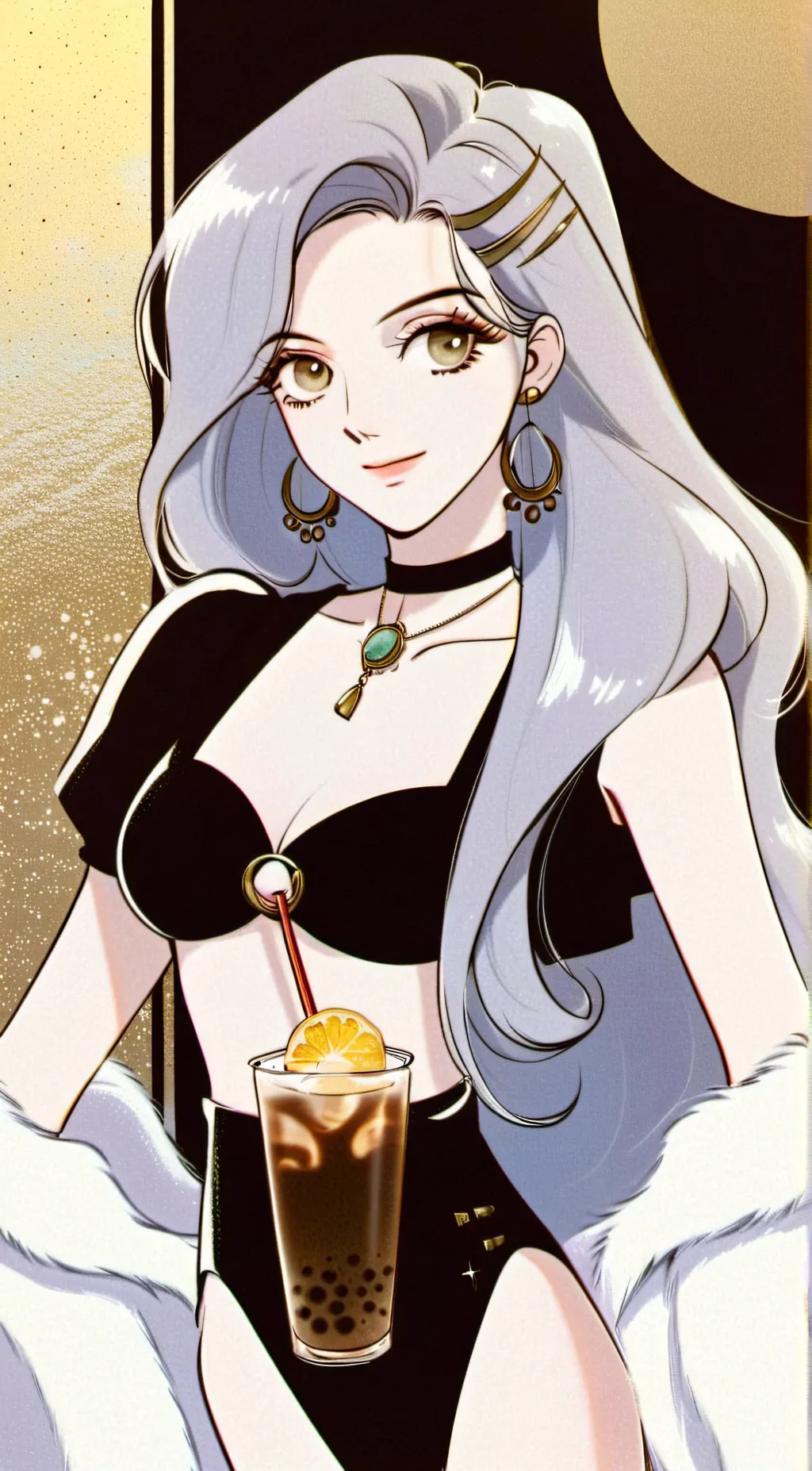 ai character: ~ Adelia Girasol ~ background