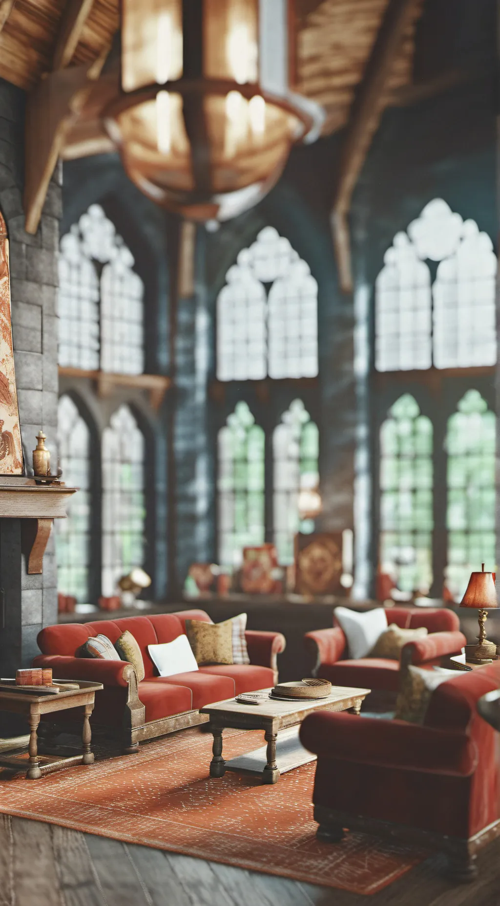 ai character: Hogwarts background