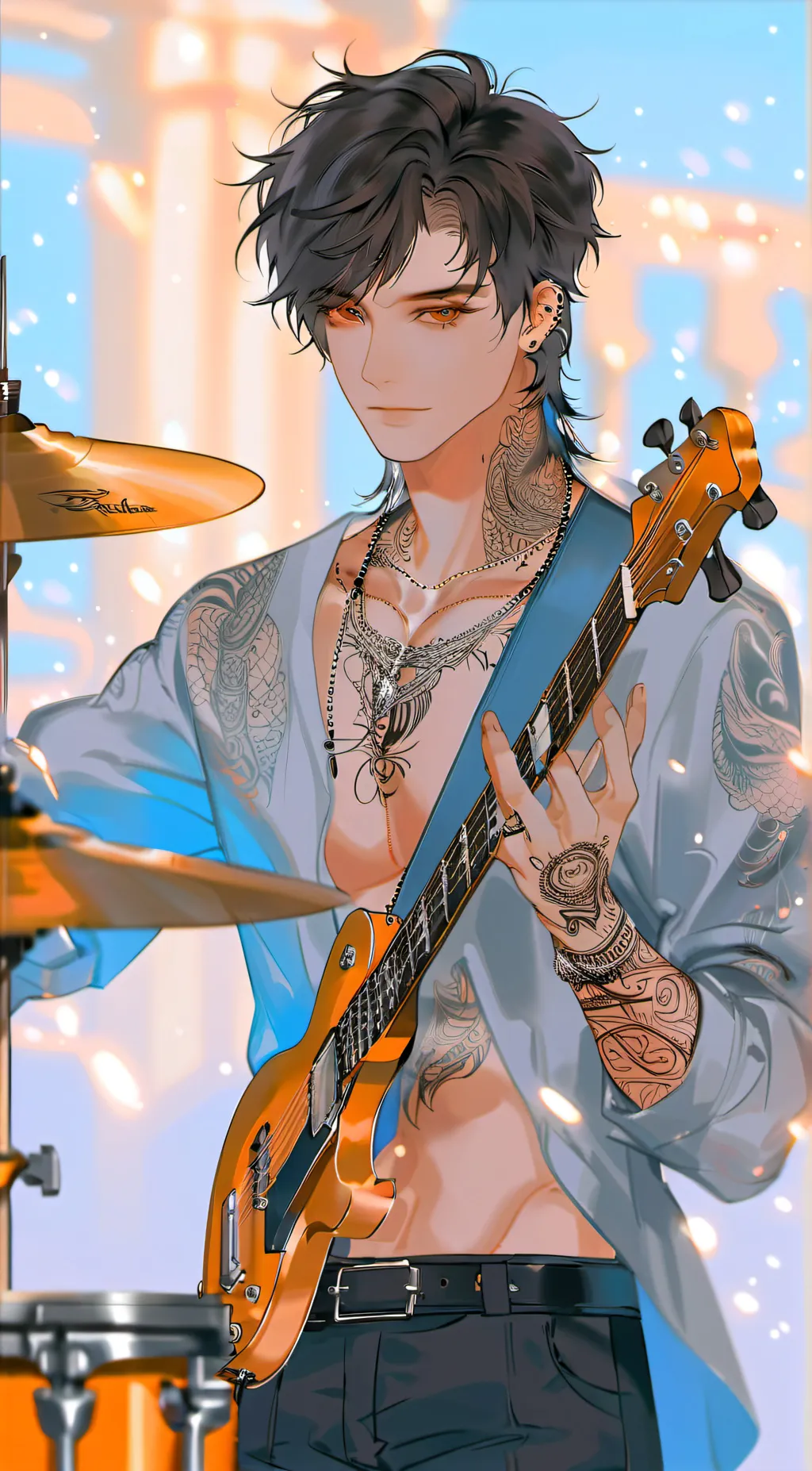 ai character: Kai background